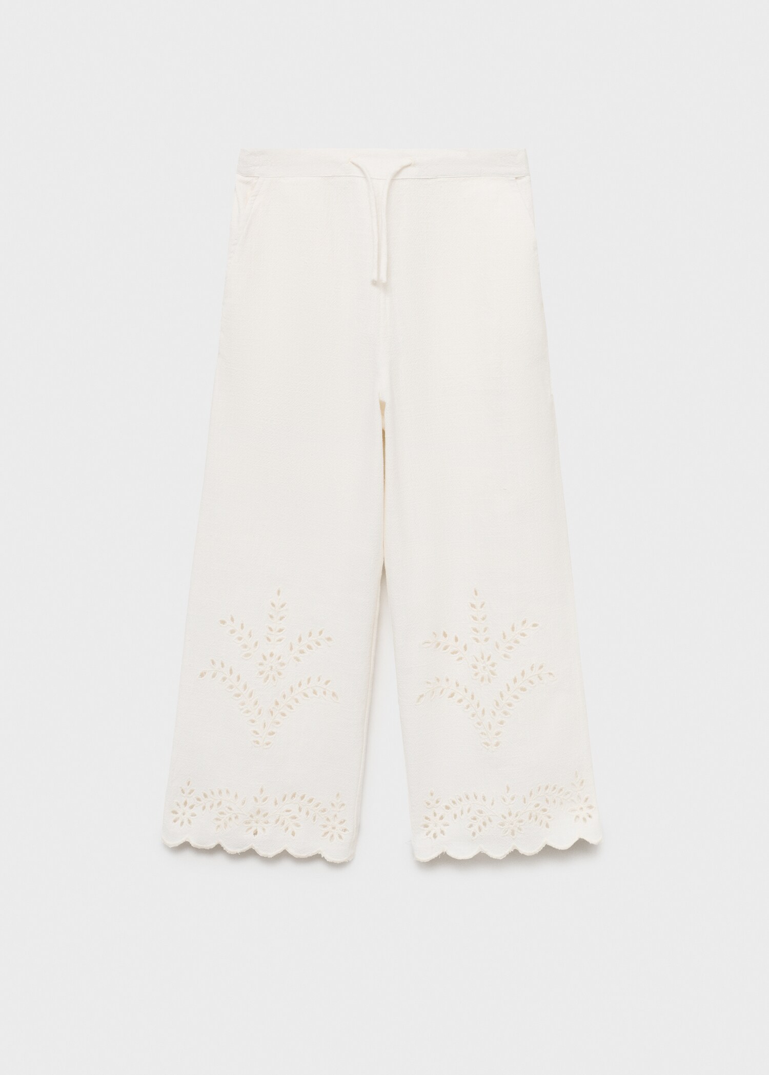 Hose mit Broderie Anglaise - Artikel ohne Model