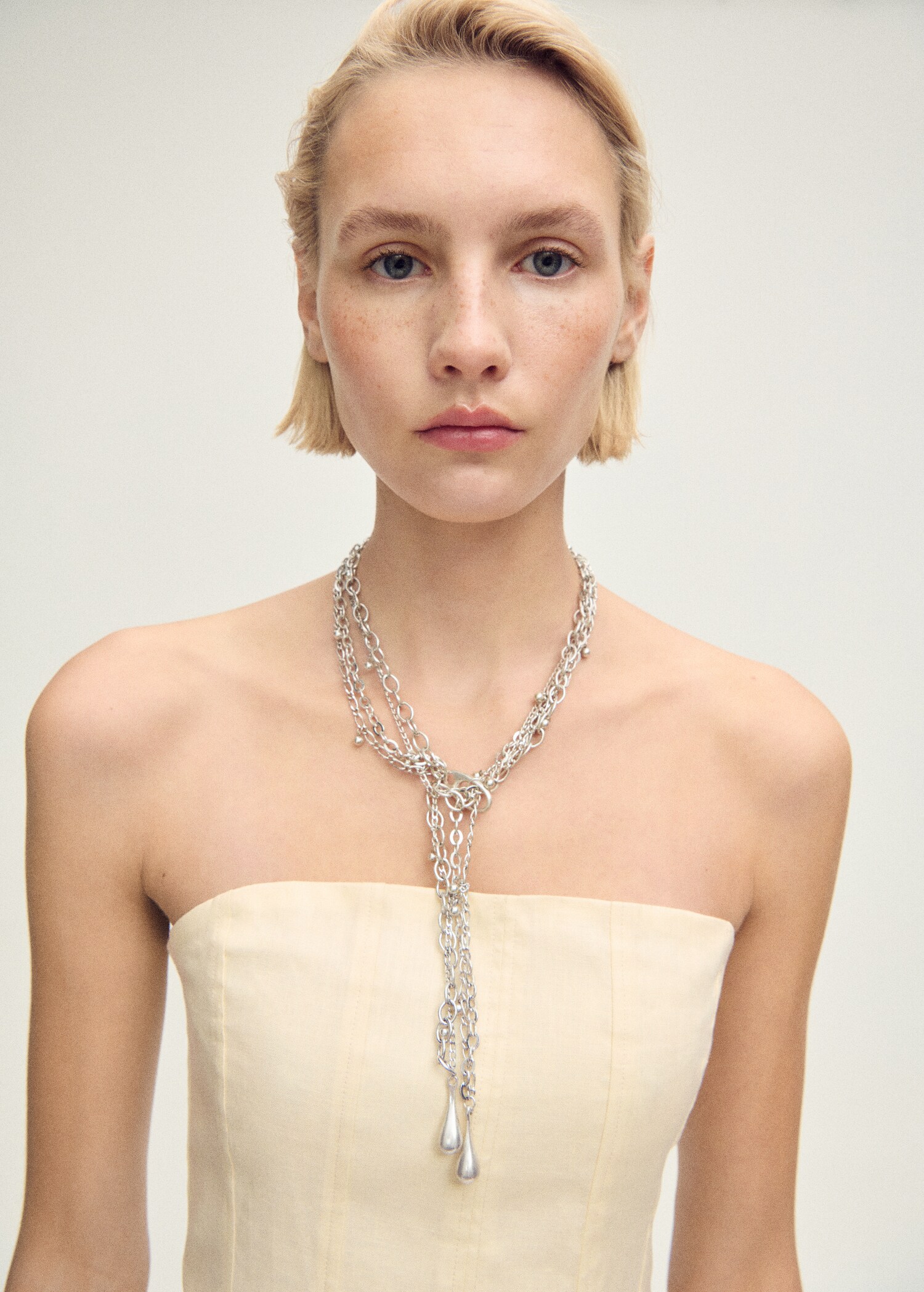 Combined pendant chain necklace - Details of the article 9