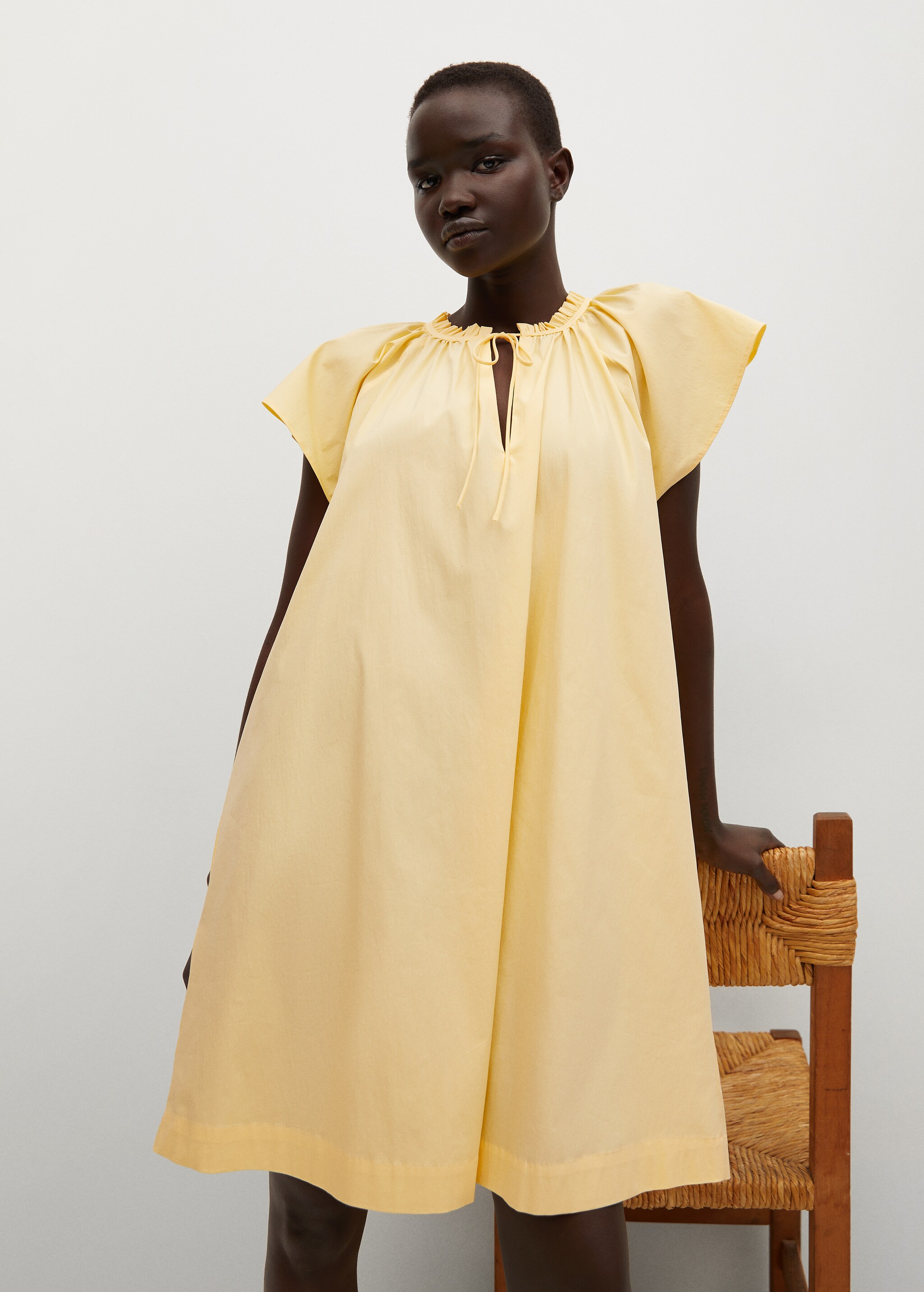 Organic cotton dress - Details of the article 3