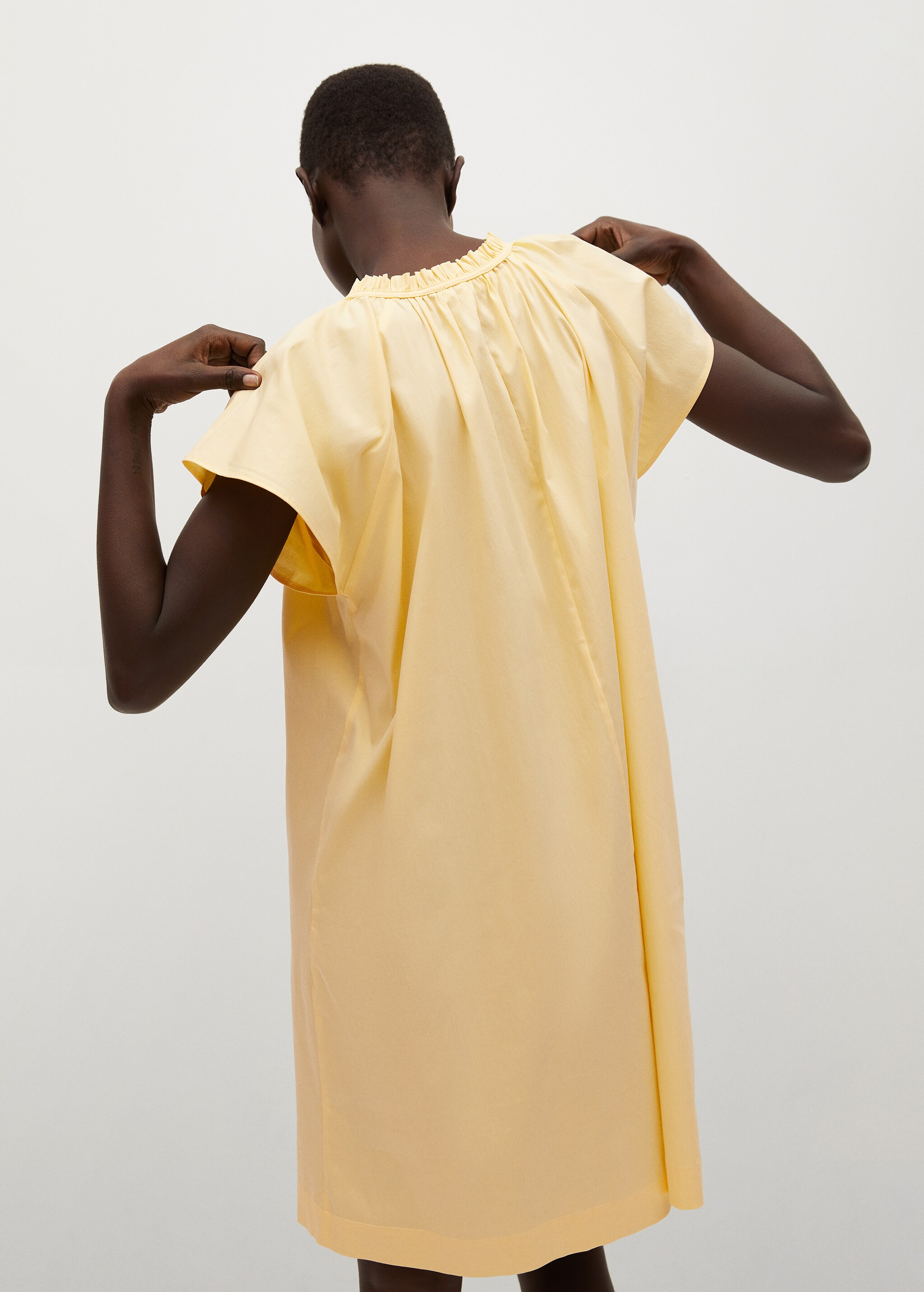 Organic cotton dress - Reverse of the article