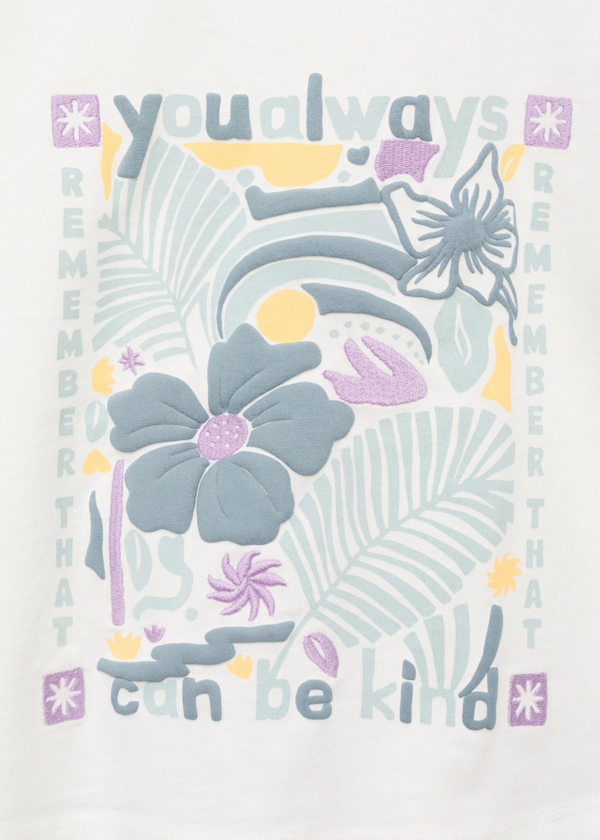 Message crop T-shirt - Details of the article 0, Off White. Ref: 87047891-00.