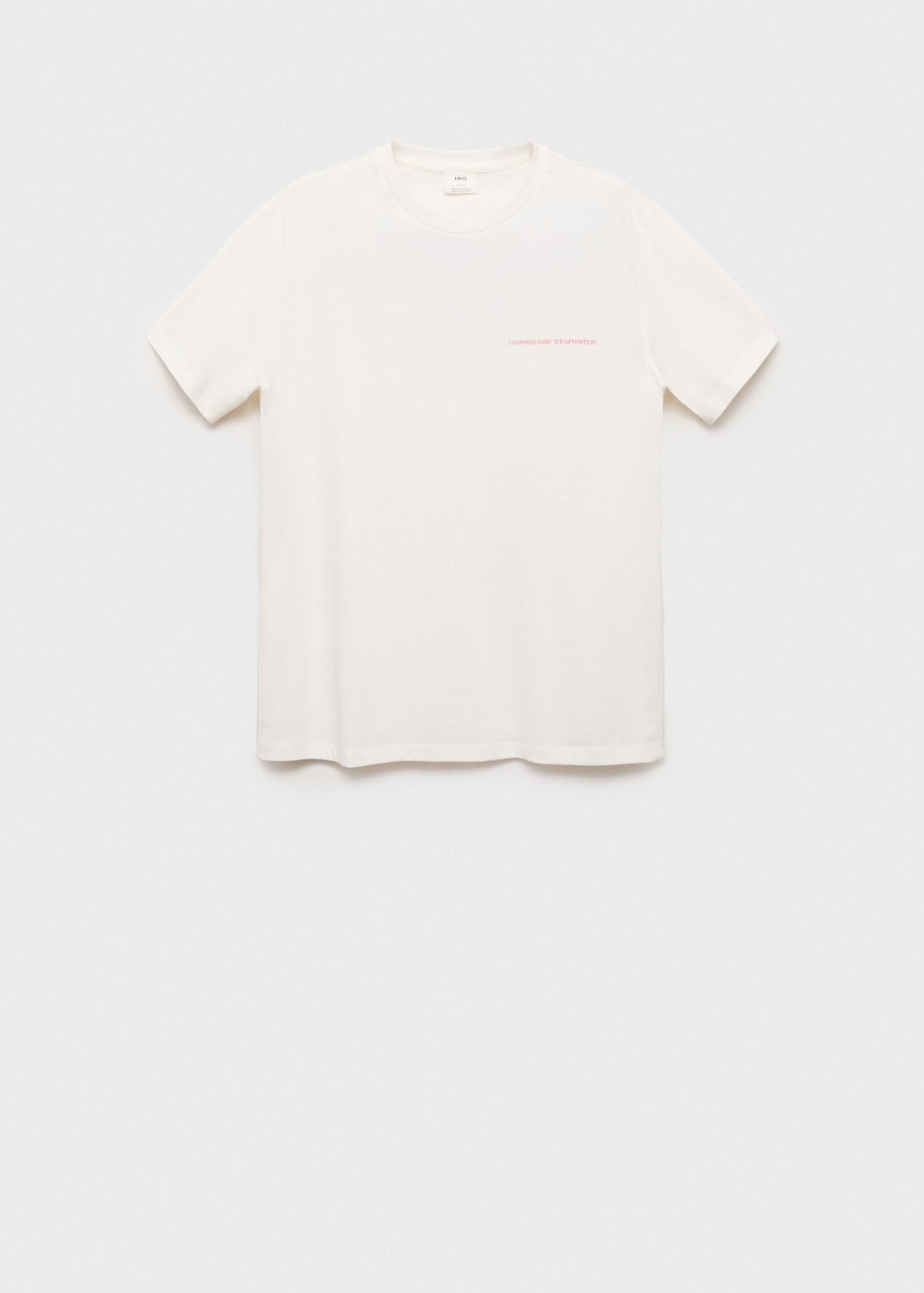 Camiseta algodón mensaje - Artículo sin modelo