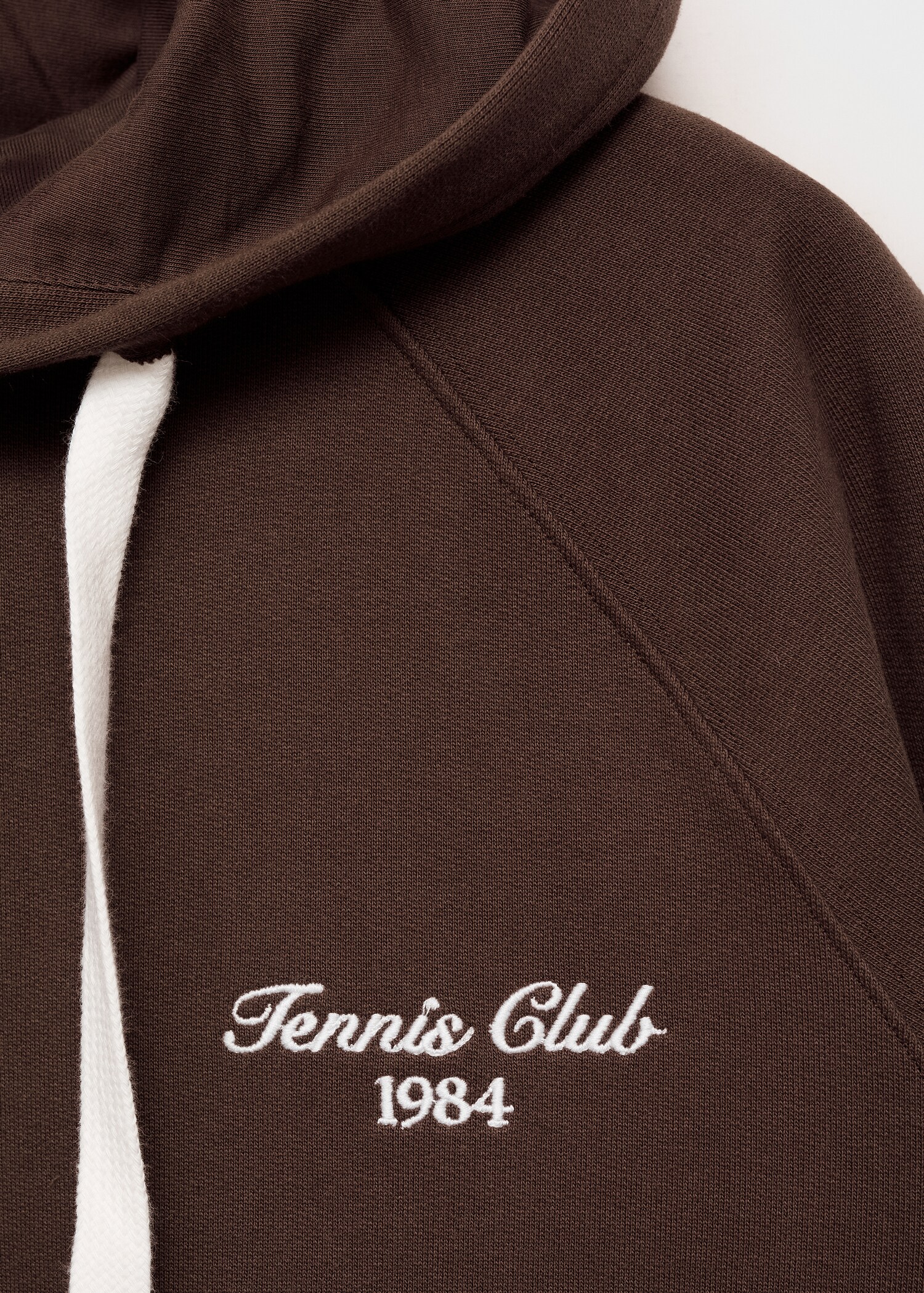 Hooded sweatshirt with printed message - Details of the article 8