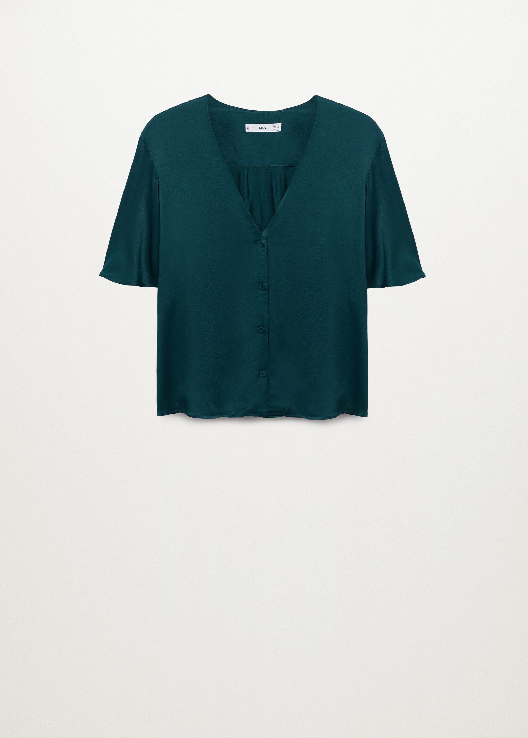 Blusa fluida satinada - Artículo sin modelo