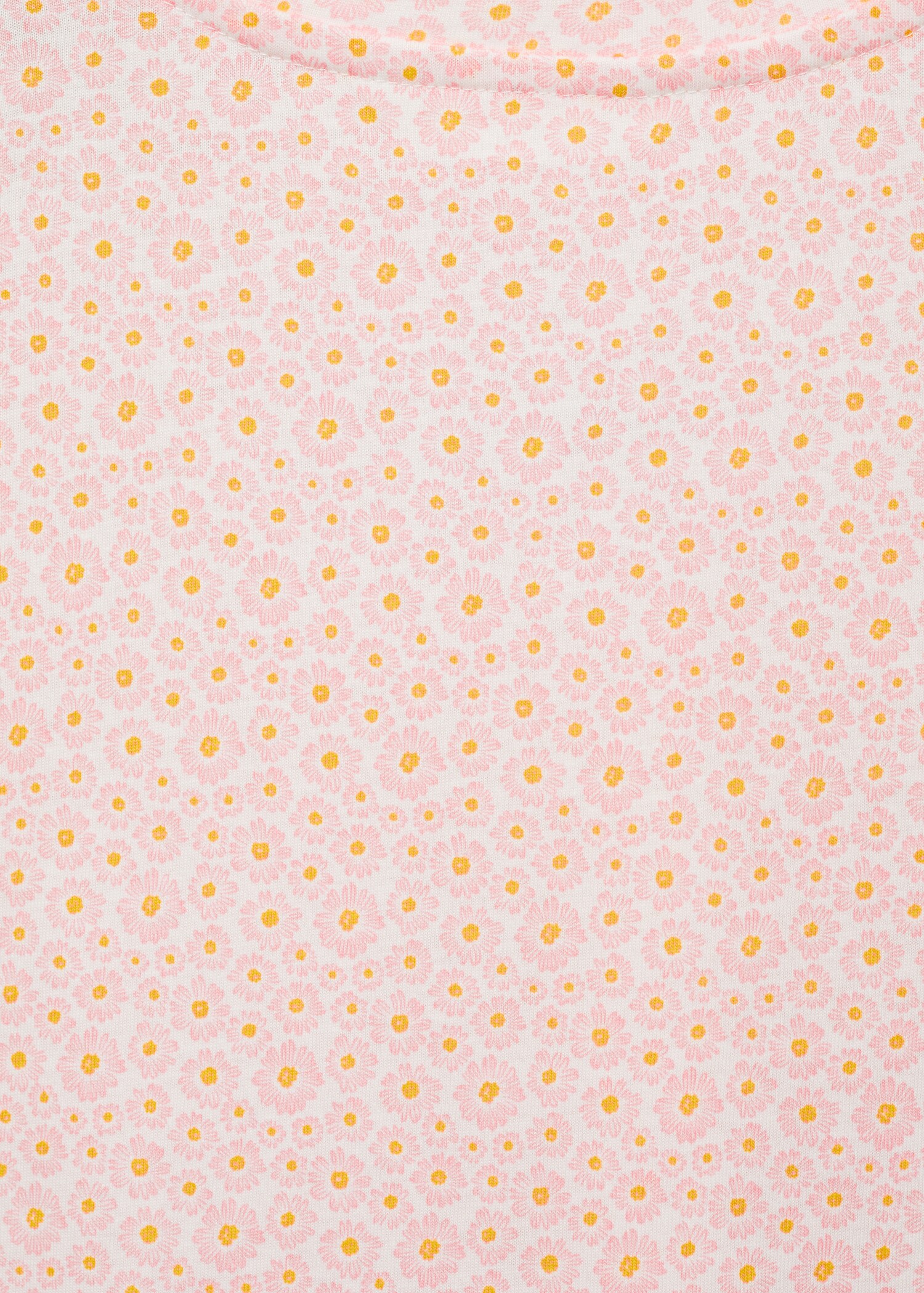 Embroidered detail print t-shirt - Details of the article 0