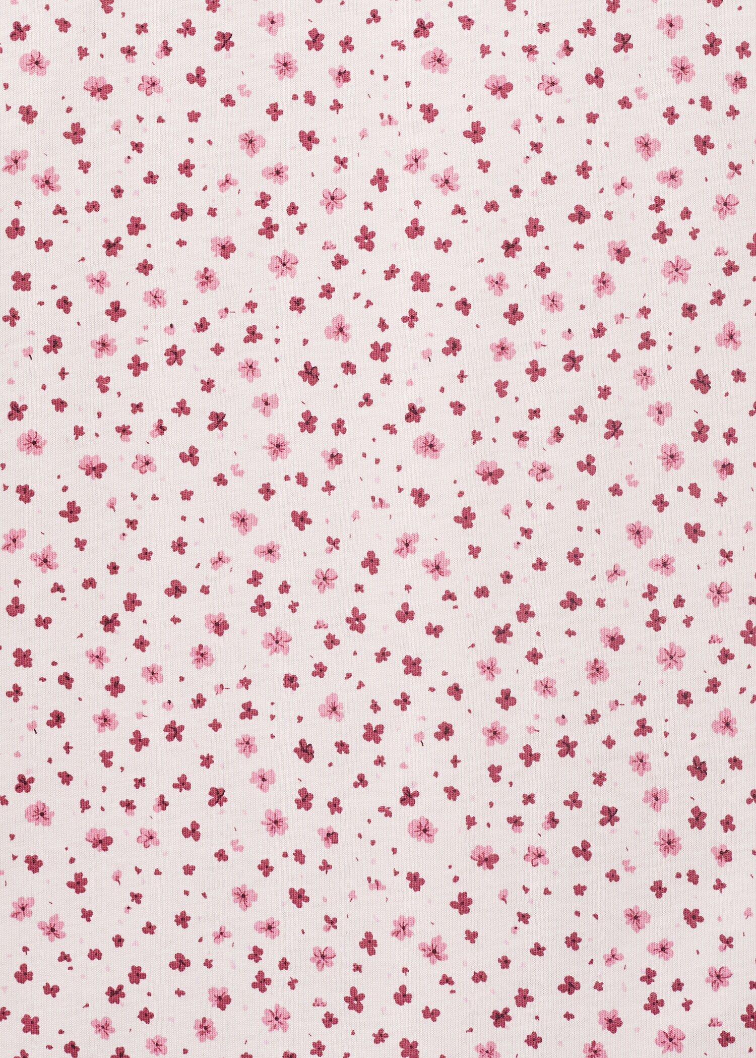 Embroidered detail print t-shirt - Details of the article 0