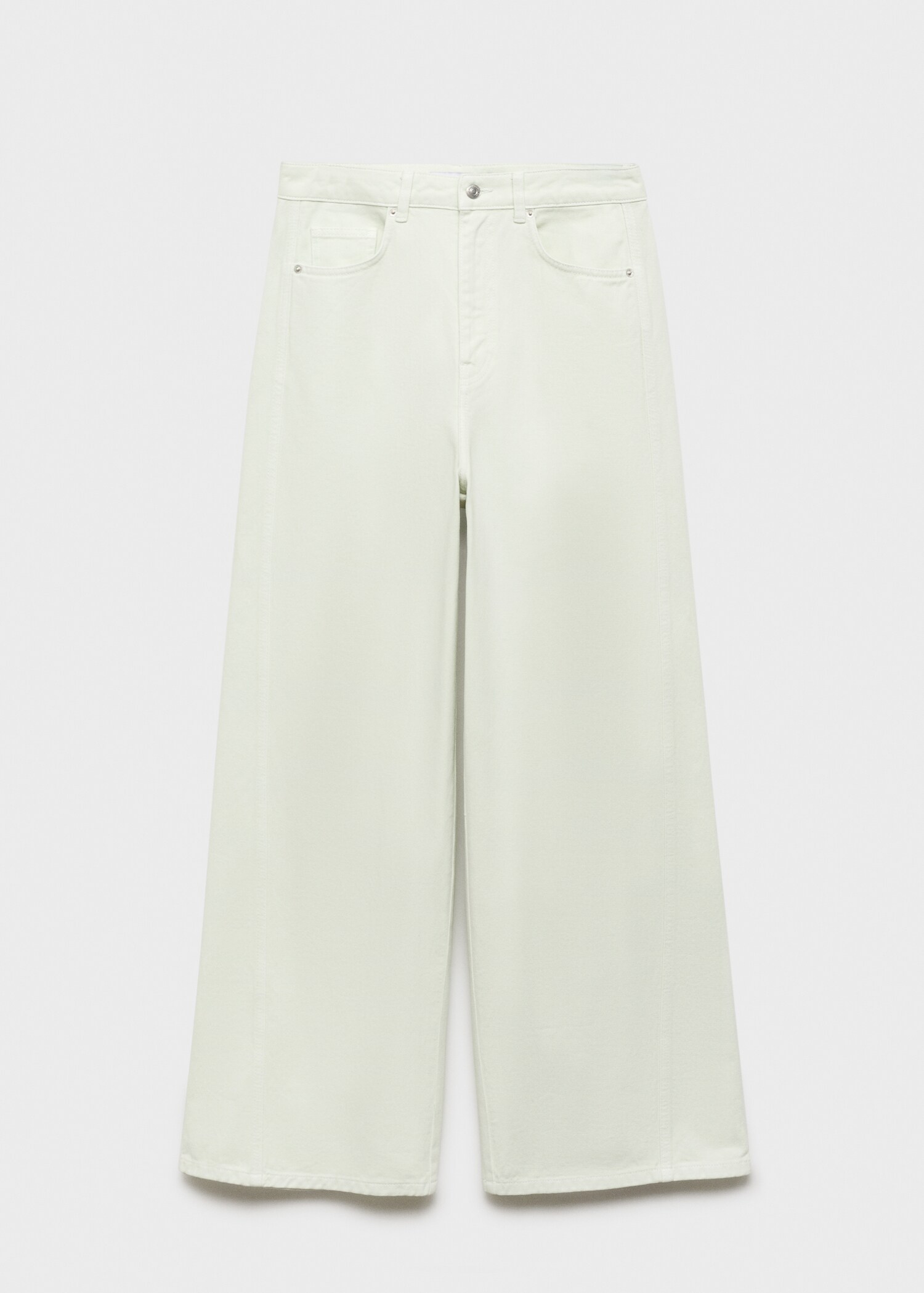 Wideleg mid-rise jeans - Article without model