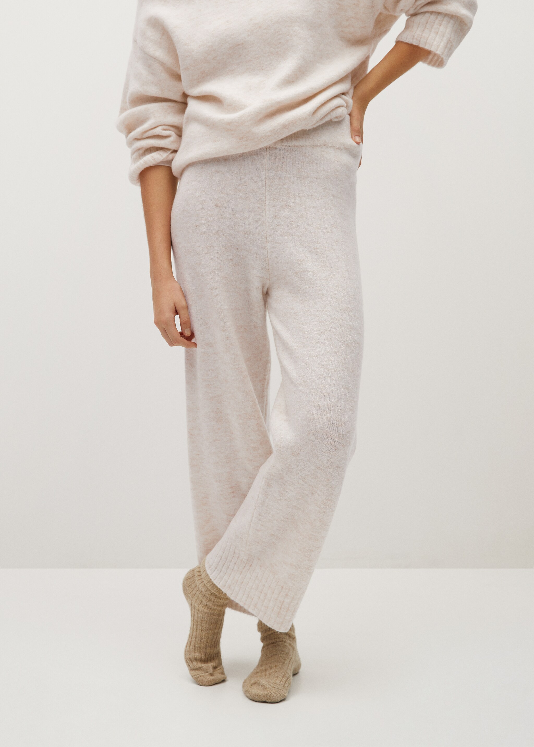 Knitted pyjama trousers - Medium plane