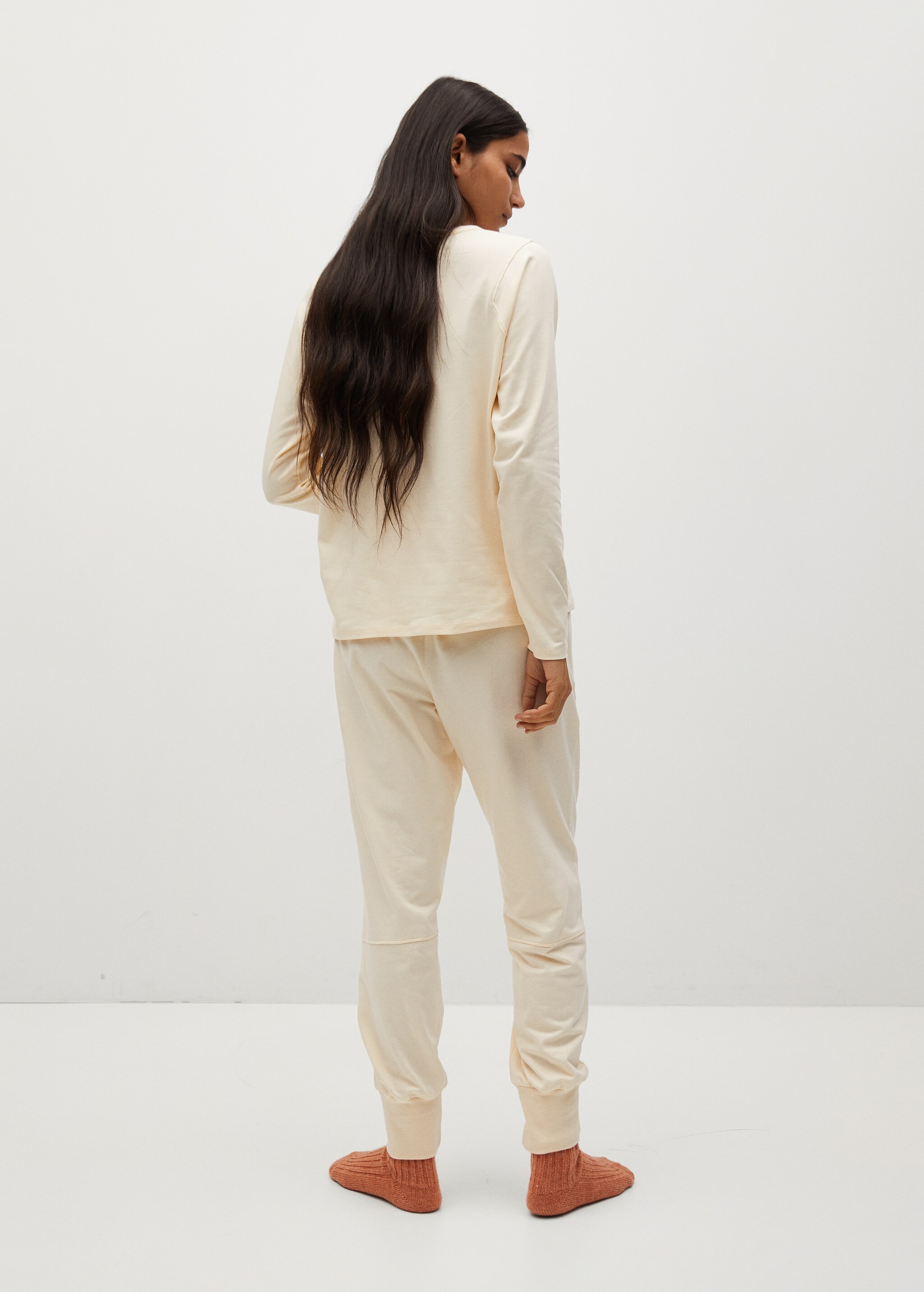 Pantalón pijama gasa de algodón - Reverso del artículo