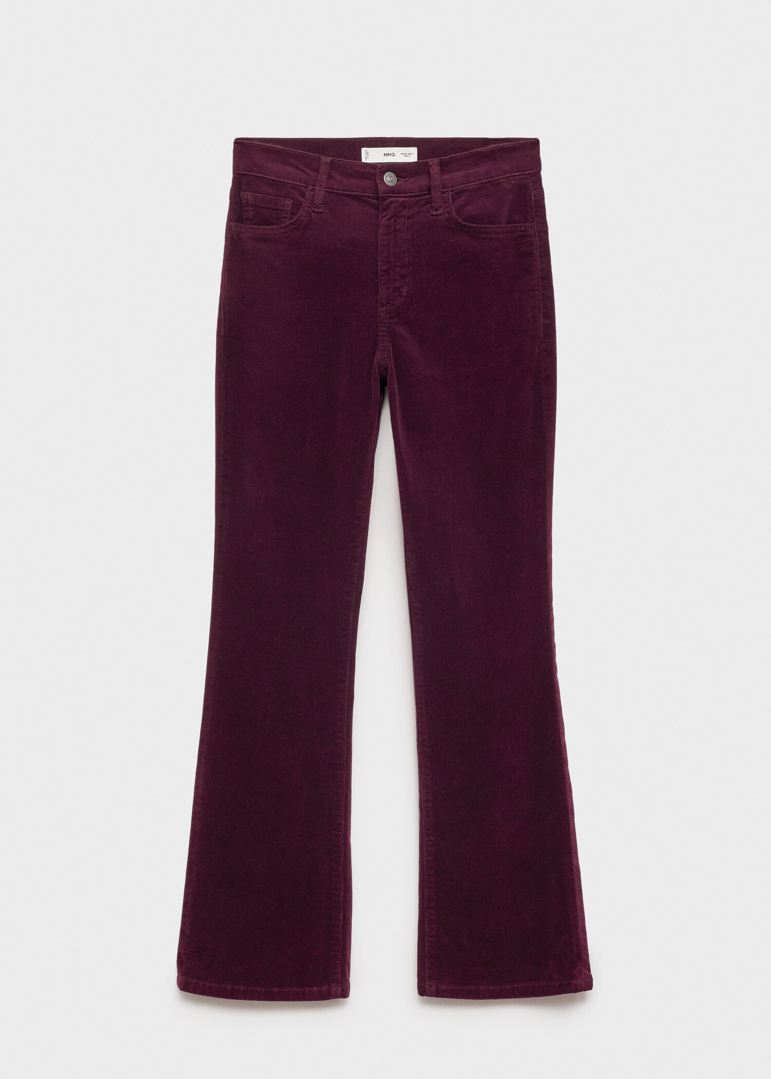 Sienna flared cropped corduroy trousers - Article without model
