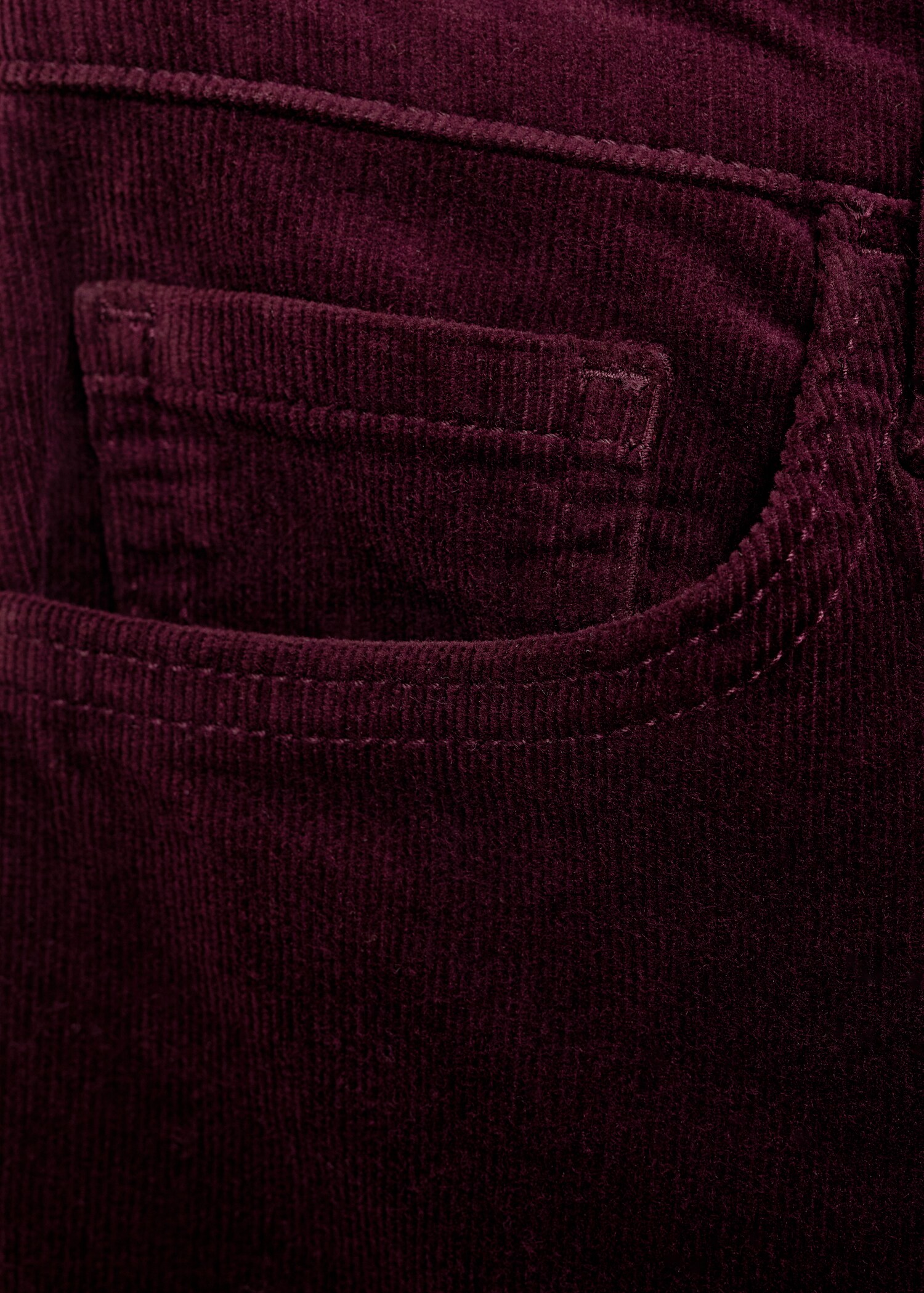 Sienna flared cropped corduroy trousers - Details of the article 0