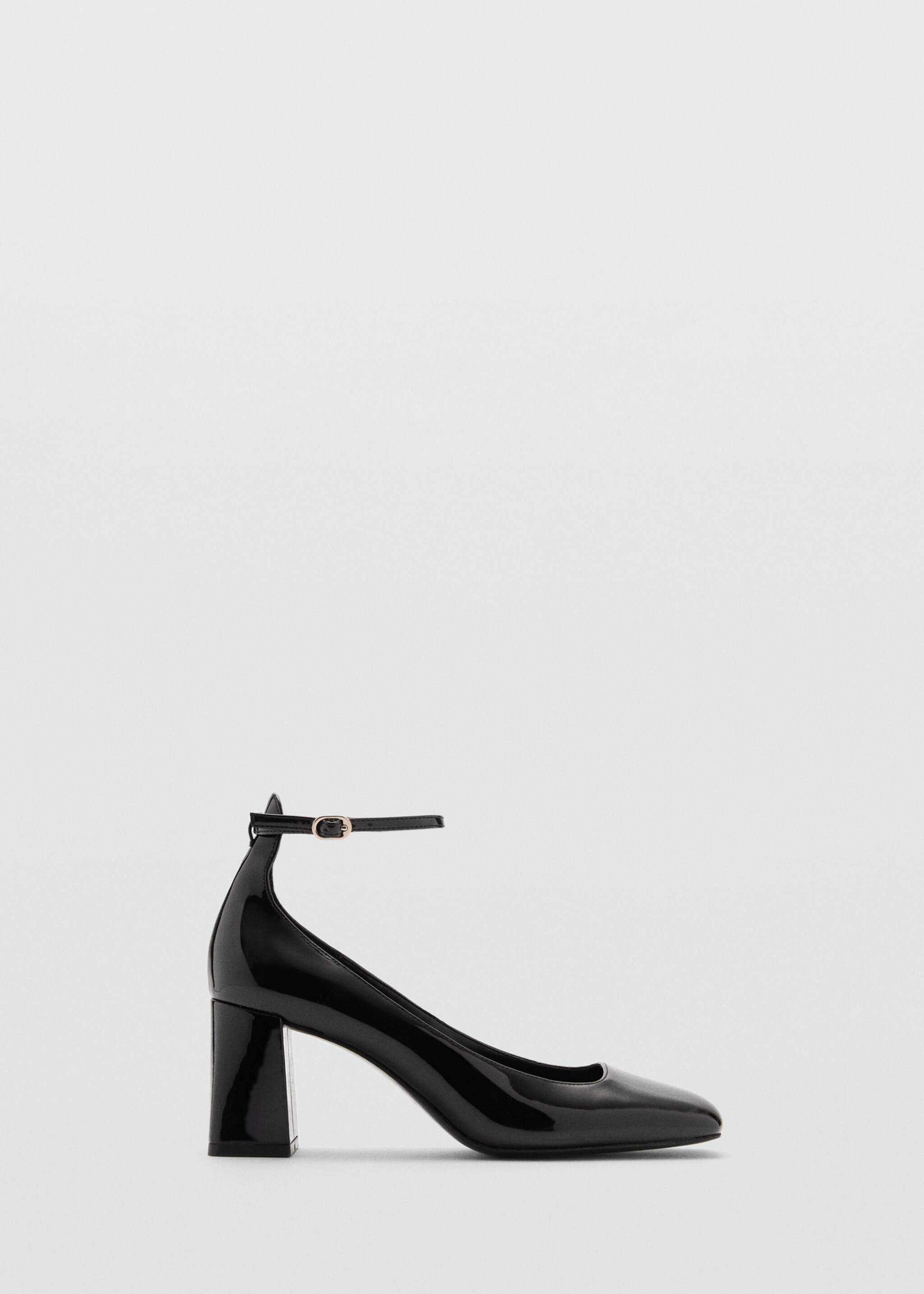 Patent-effect stiletto-heel shoes - Article without model, Black. Ref: 87050247-00.
