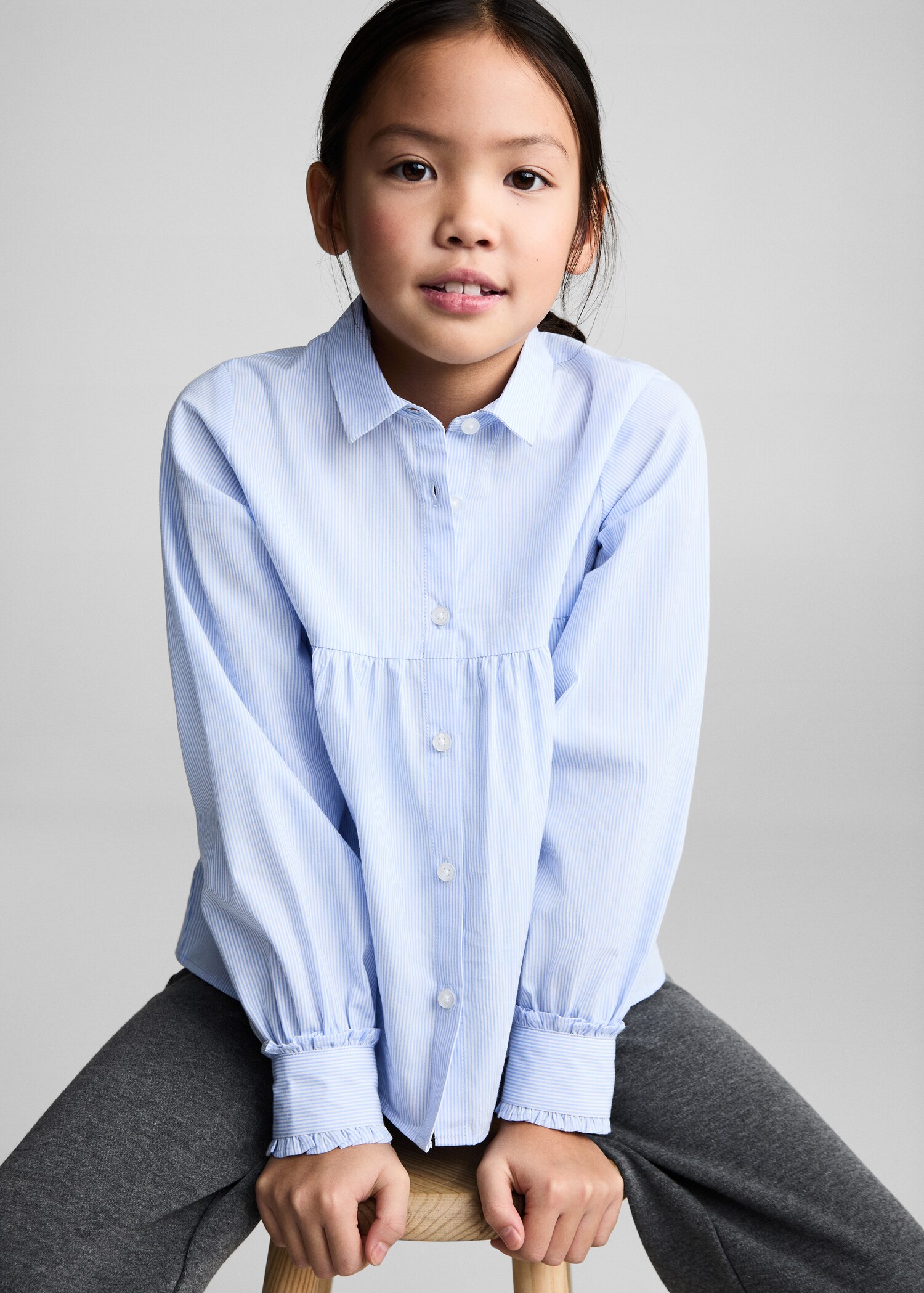 Chemise rayures volant - Détail de l'article 1
