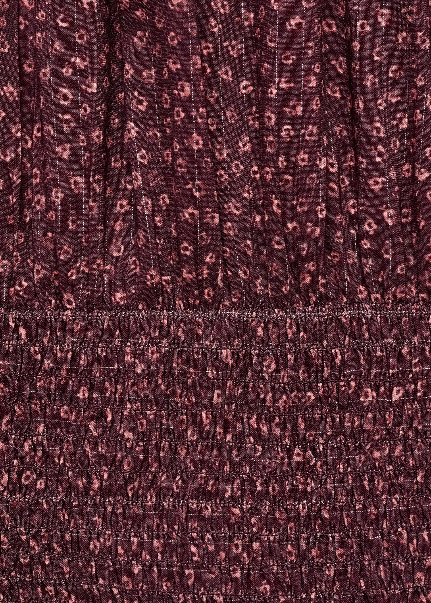 Φόρεμα εμπριμέ lurex - Λεπτομέρεια του προϊόντος 0