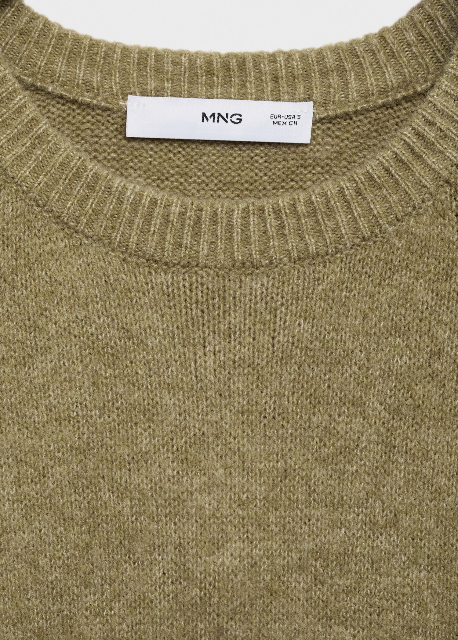 Gebreide jurk met geribde afwerkingen - Detail van het artikel 0