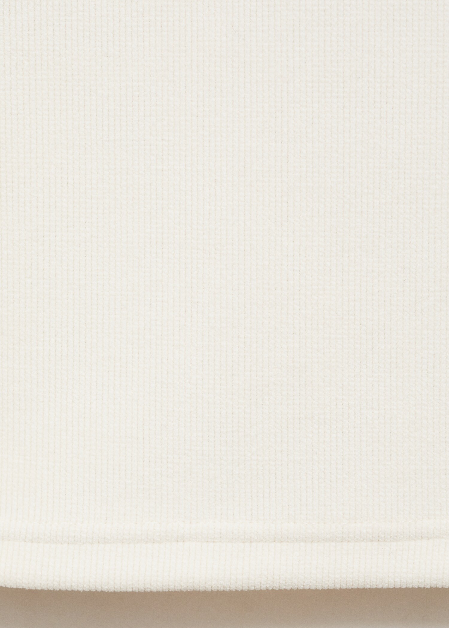 Corduroy straight trousers - Details of the article 0