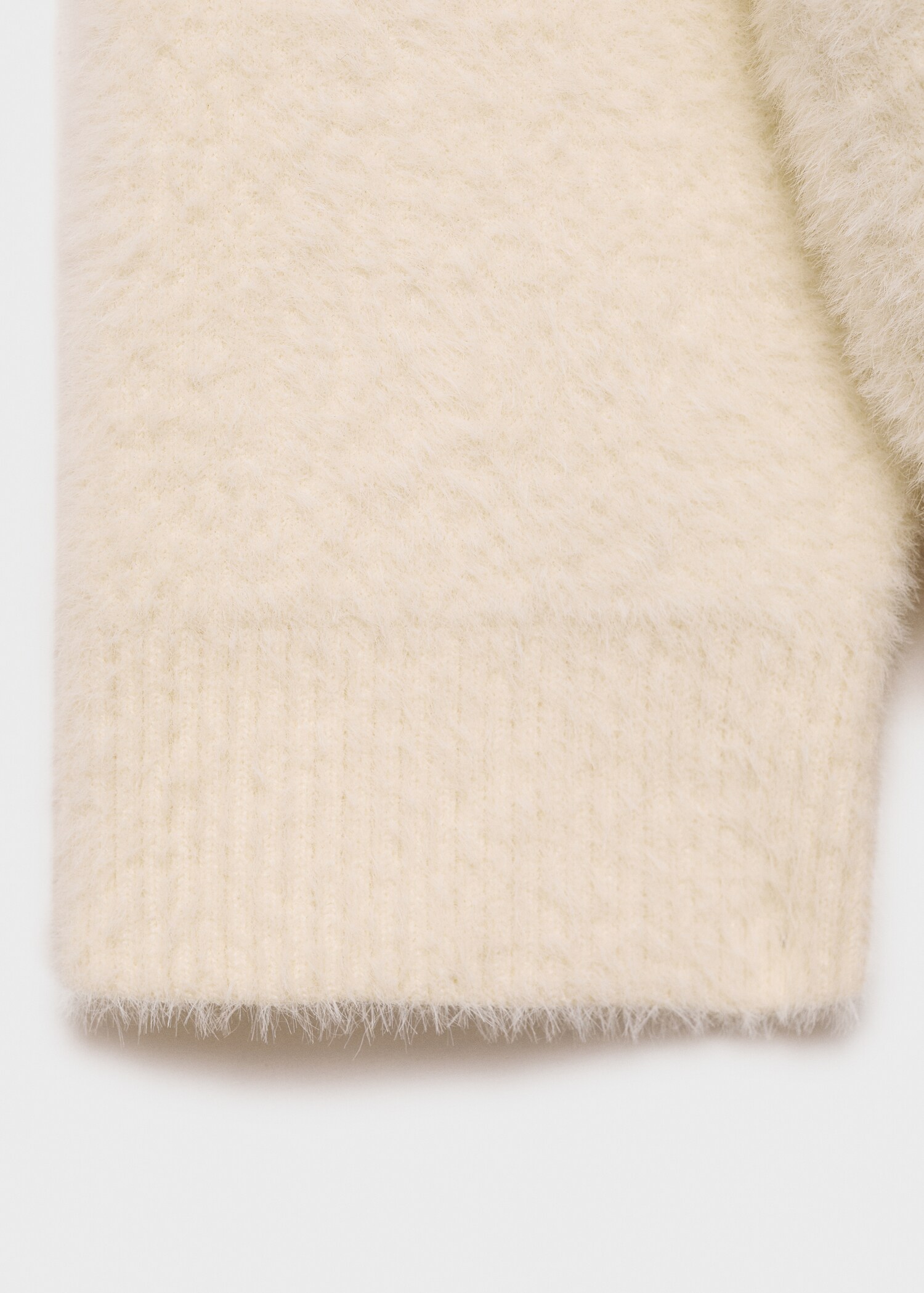 Strickcardigan mit Fell-Effekt - Detail des Artikels 0