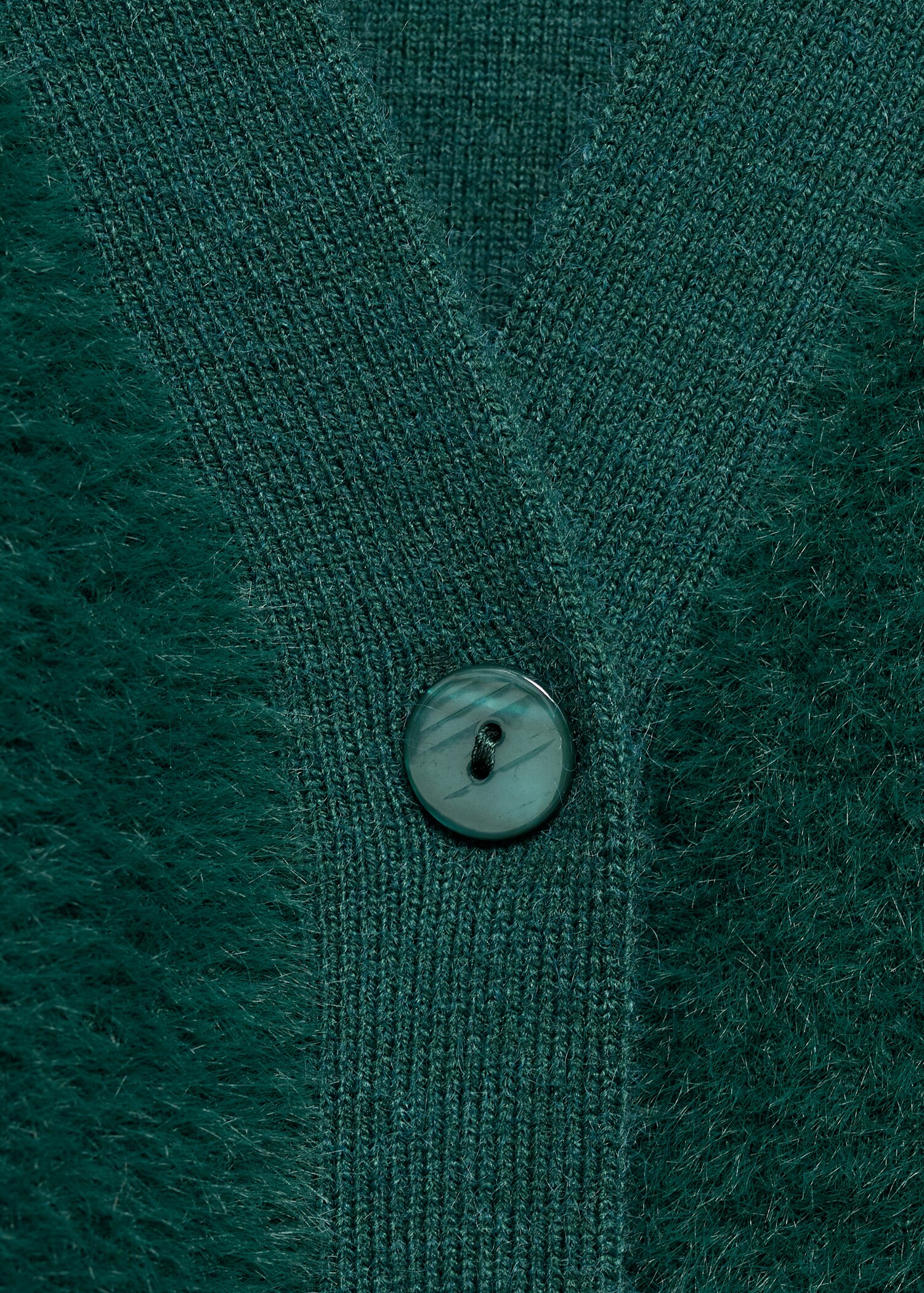 Strickcardigan mit Fell-Effekt - Detail des Artikels 0