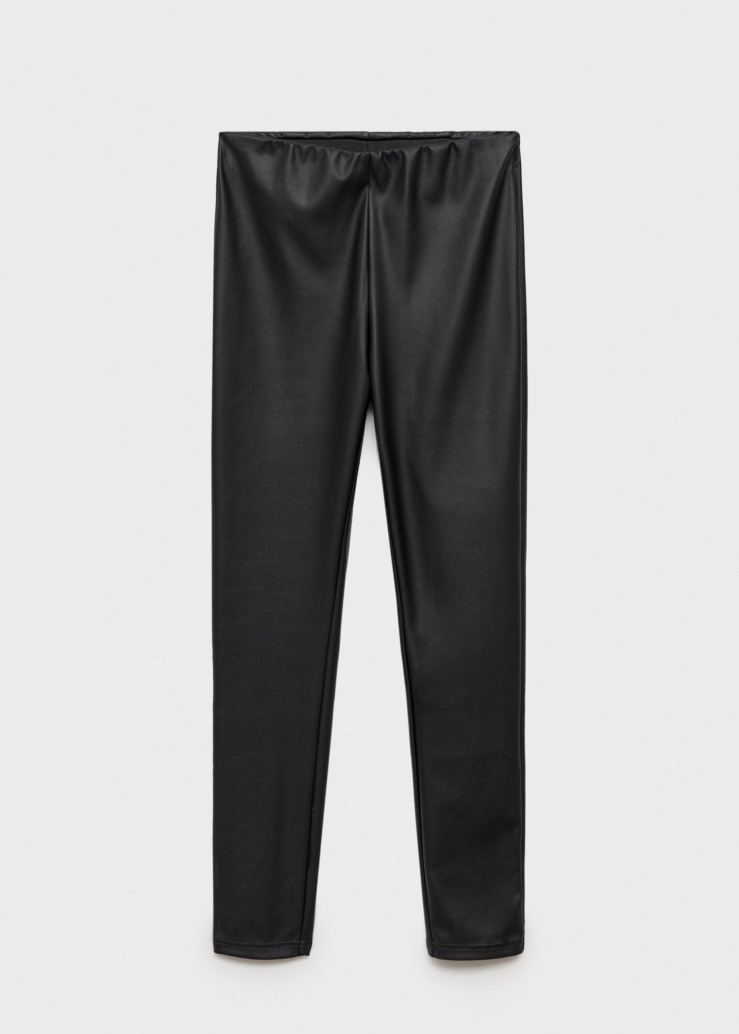 Faux-leather leggings - Article without model