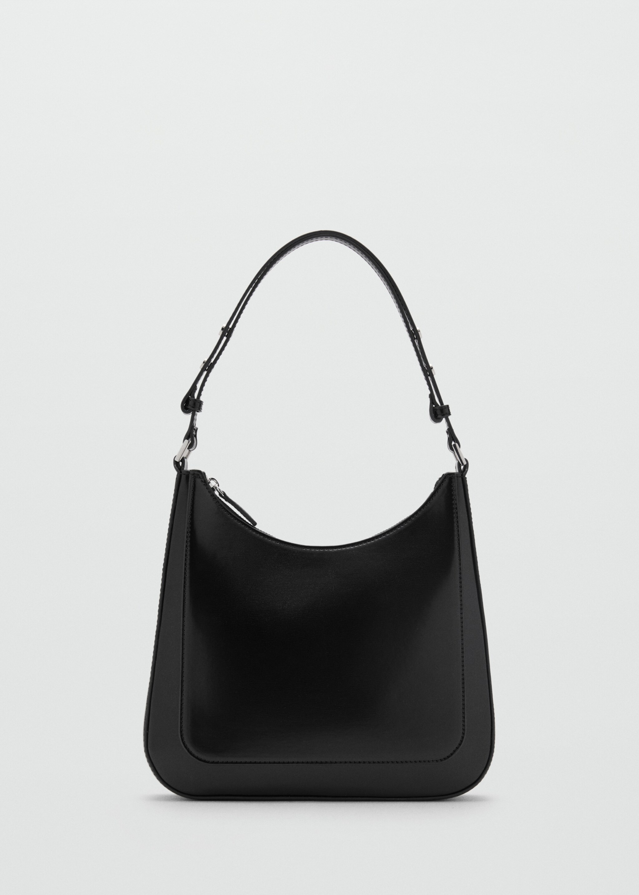 Square shoulder bag - Article without model, Black. Ref: 87050357-00.