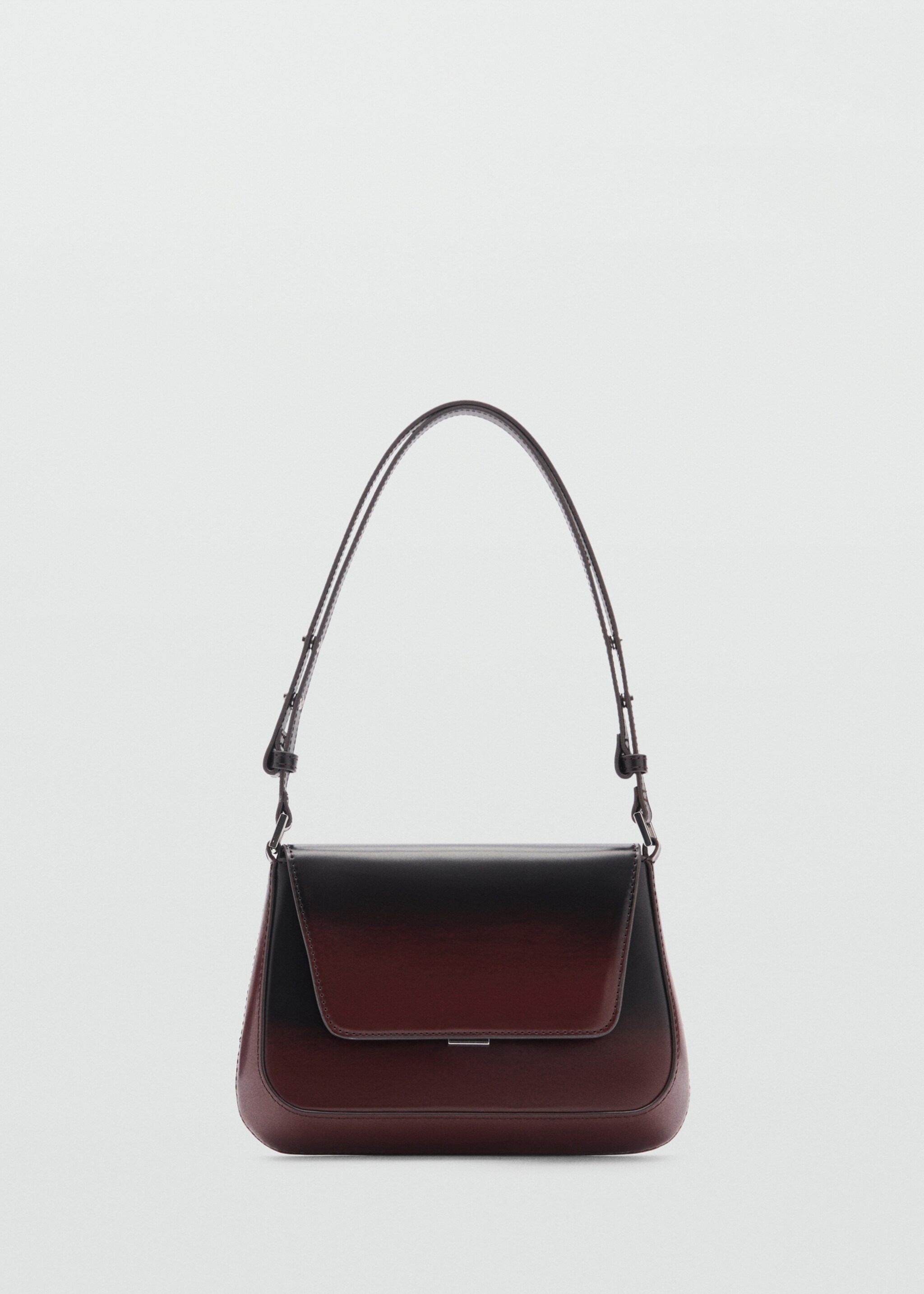 Tasche mit Klappe in Farbverlaufsoptik - Artikel ohne Model, Bordeaux. Ref: 87050359-00.