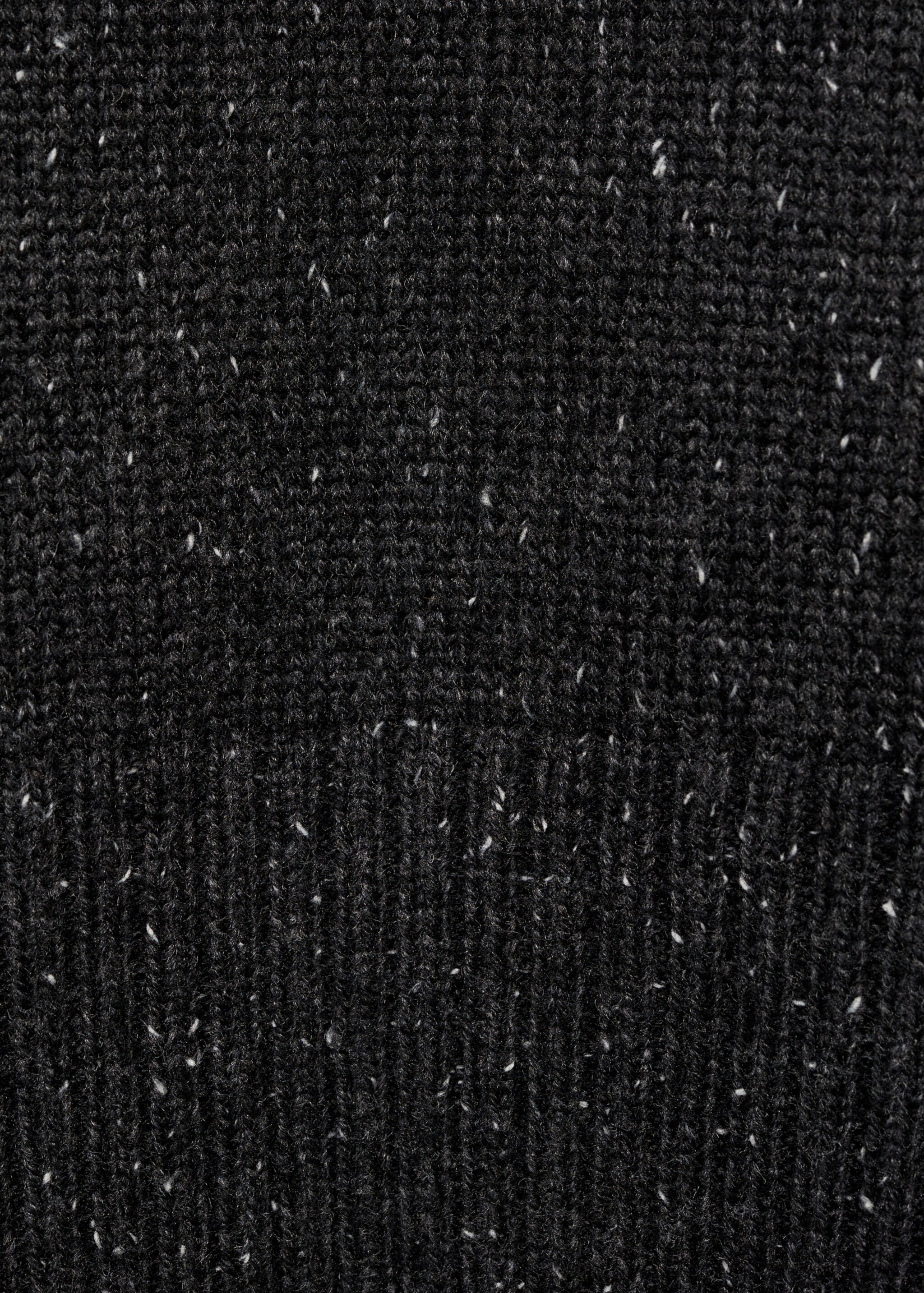 Vestă din tricot cu guler în V - Detaliu al articolului 0, Gri mediu. Ref: 87050361-00.