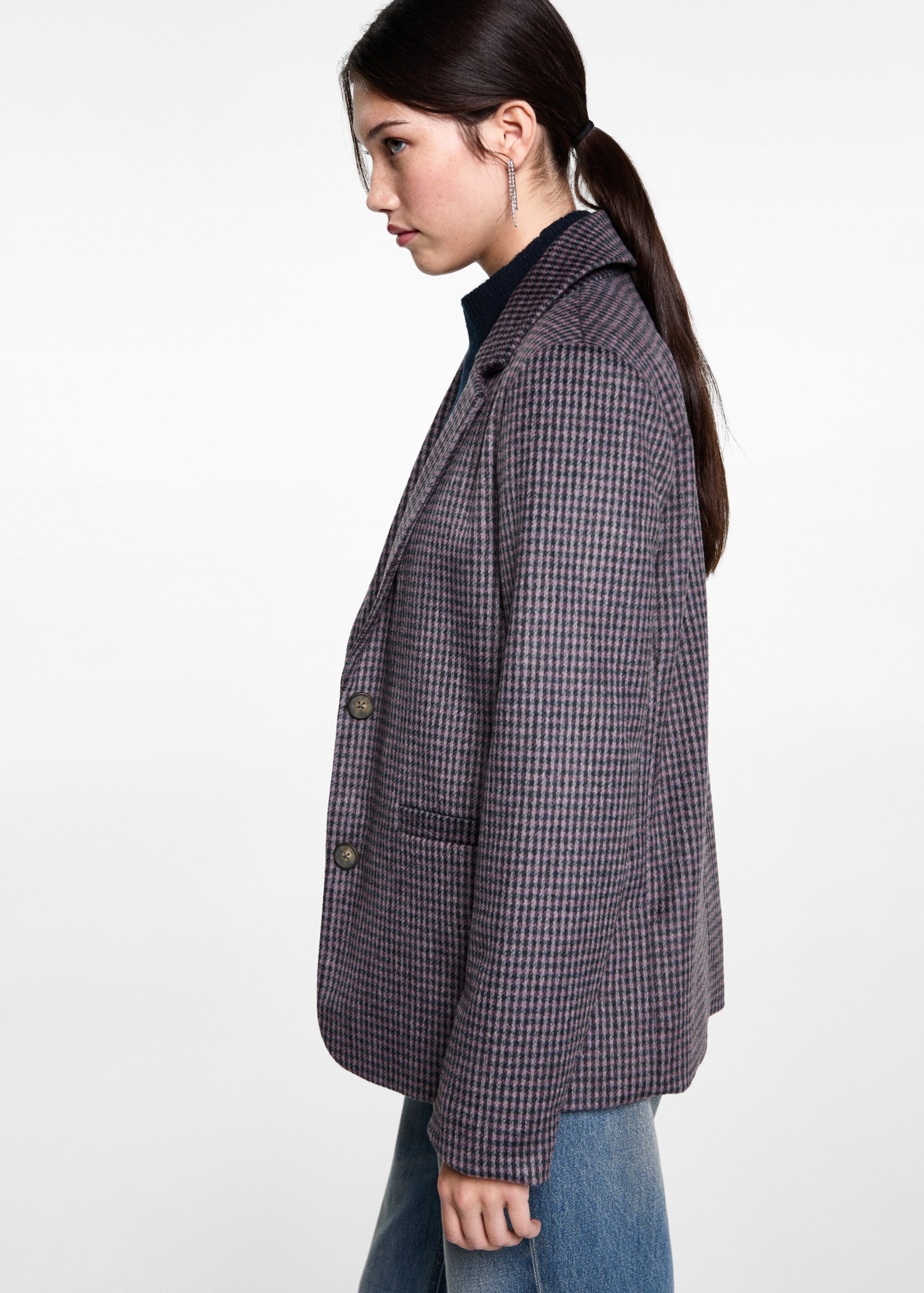 Americana pota de gall solapes - Detall de l'article 2, Lila. Ref: 87050366-00.