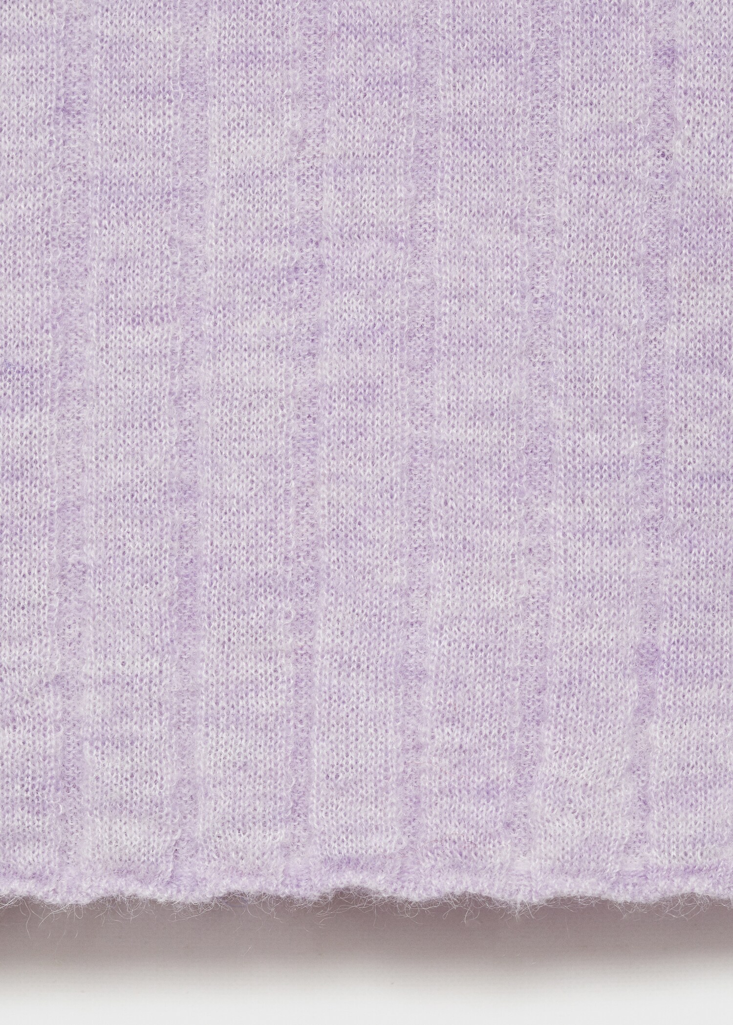 Pull-over maille côtelée col rond - Détail de l'article 0