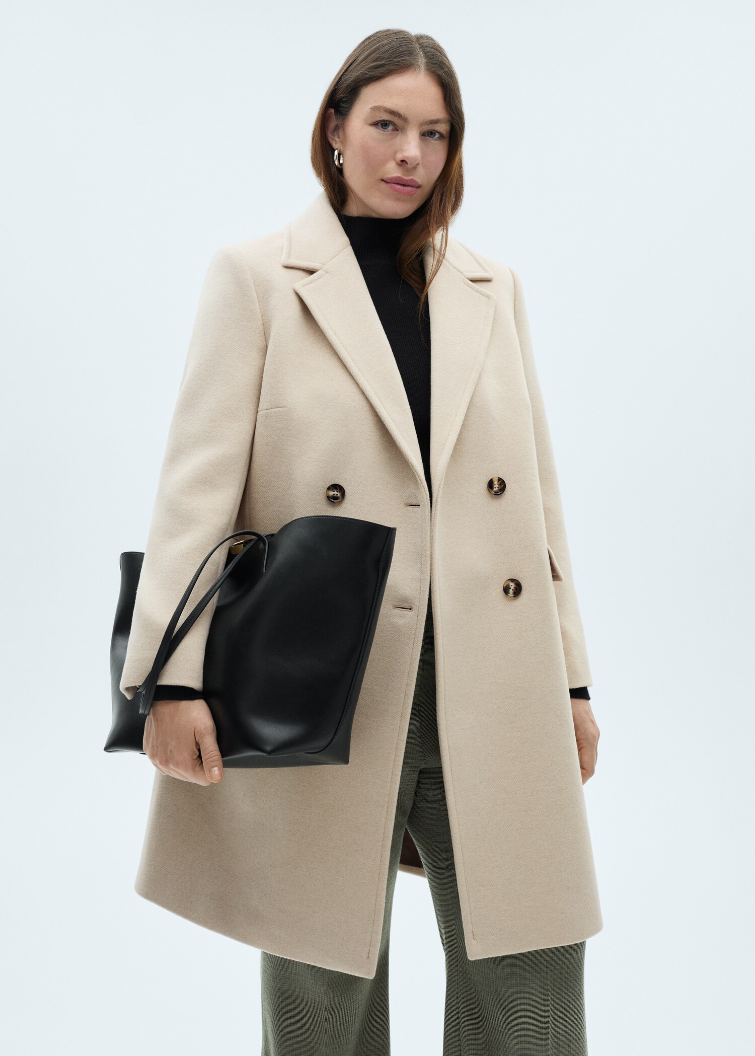 Abric llana doble botonada - Detall de l'article 5