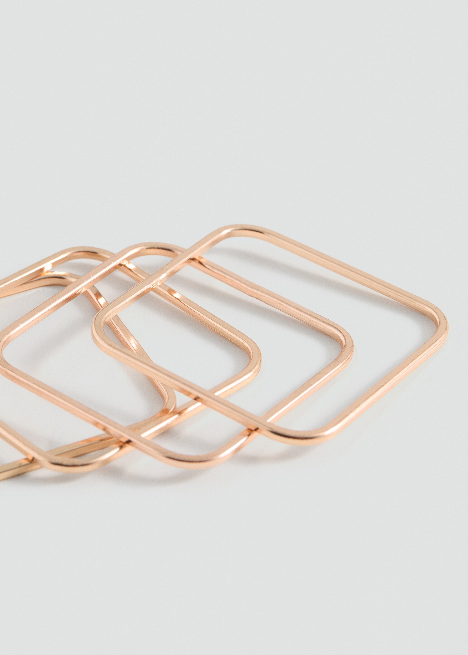 Bracelet ring set - Medium plane