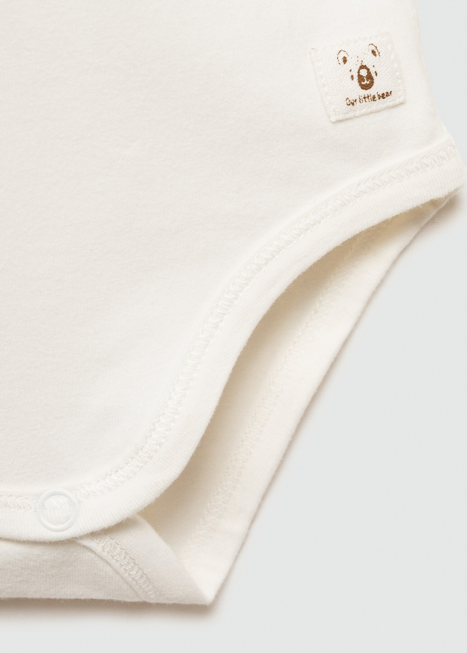 Geknöpfter Baumwoll-Body - Detail des Artikels 0