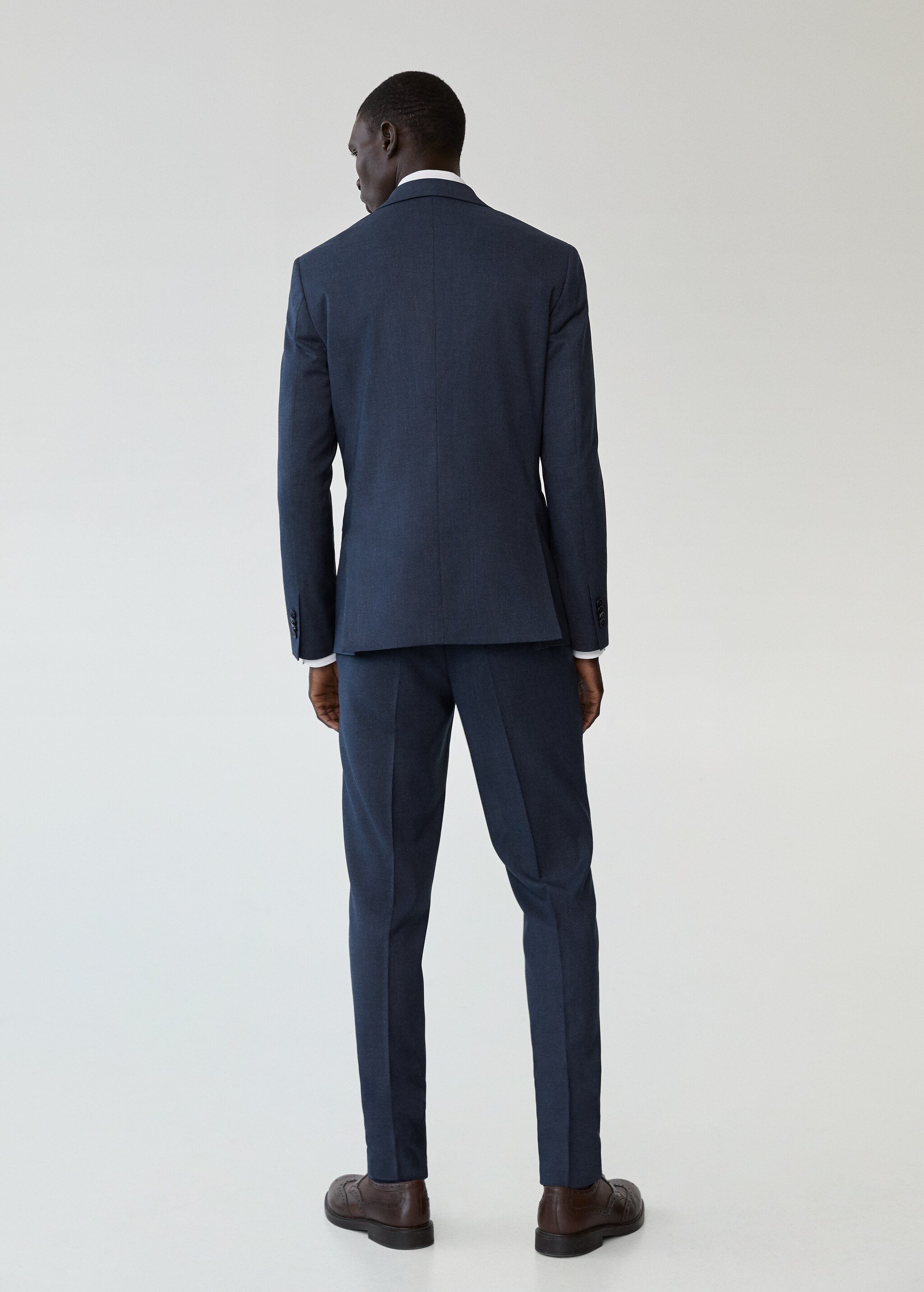 Americana slim fit microestructura - Reverso del artículo