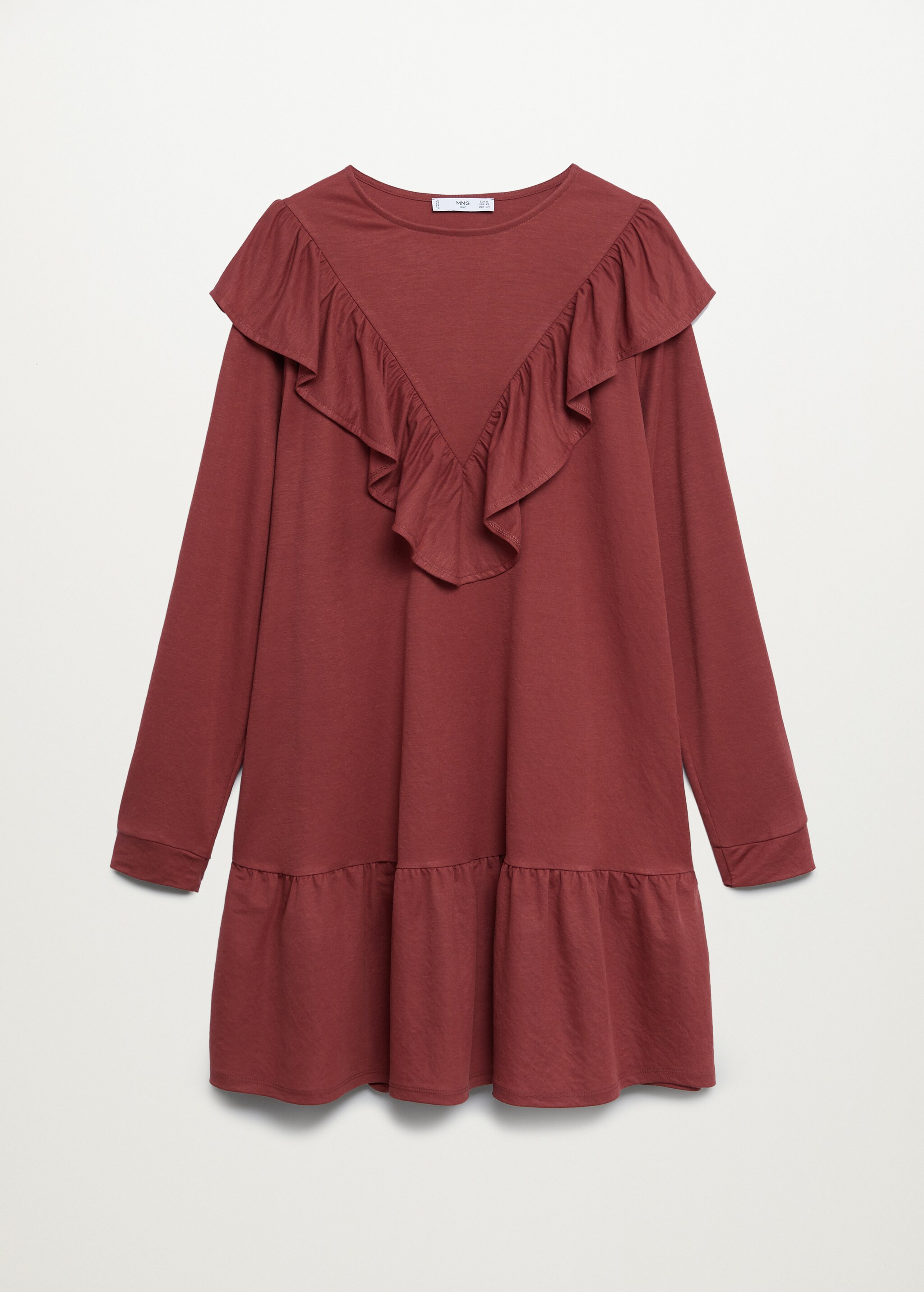 Vestido fluido volante - Artículo sin modelo