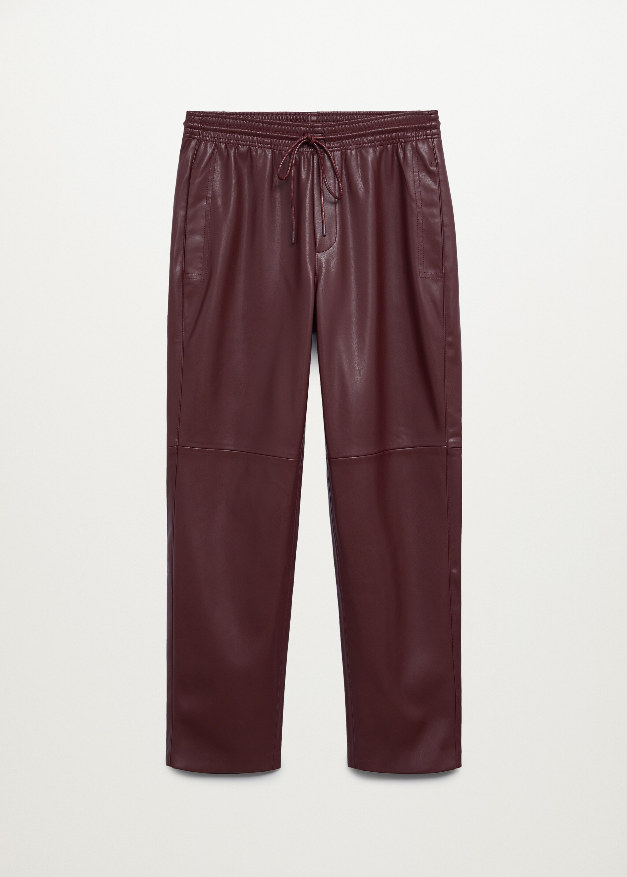 Pantalón cintura elástica efecto piel - Artículo sin modelo