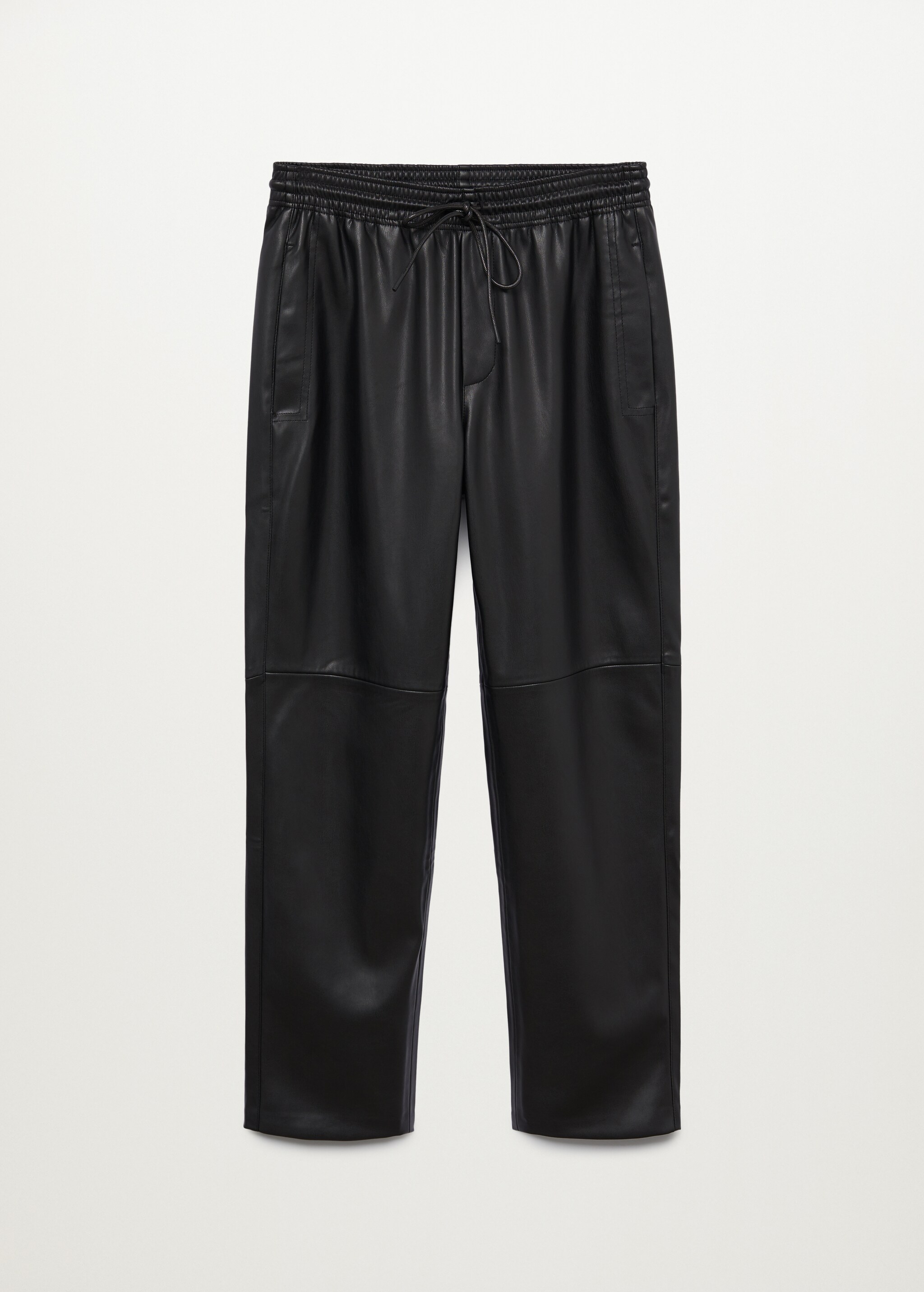 Pantalón cintura elástica efecto piel - Artículo sin modelo