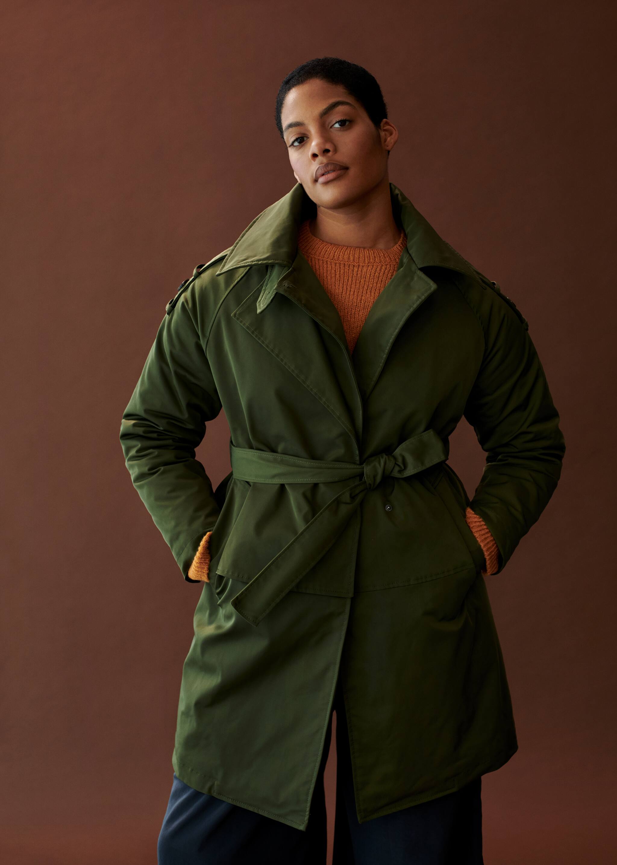 Parka with camp-collar  - Details of the article 5
