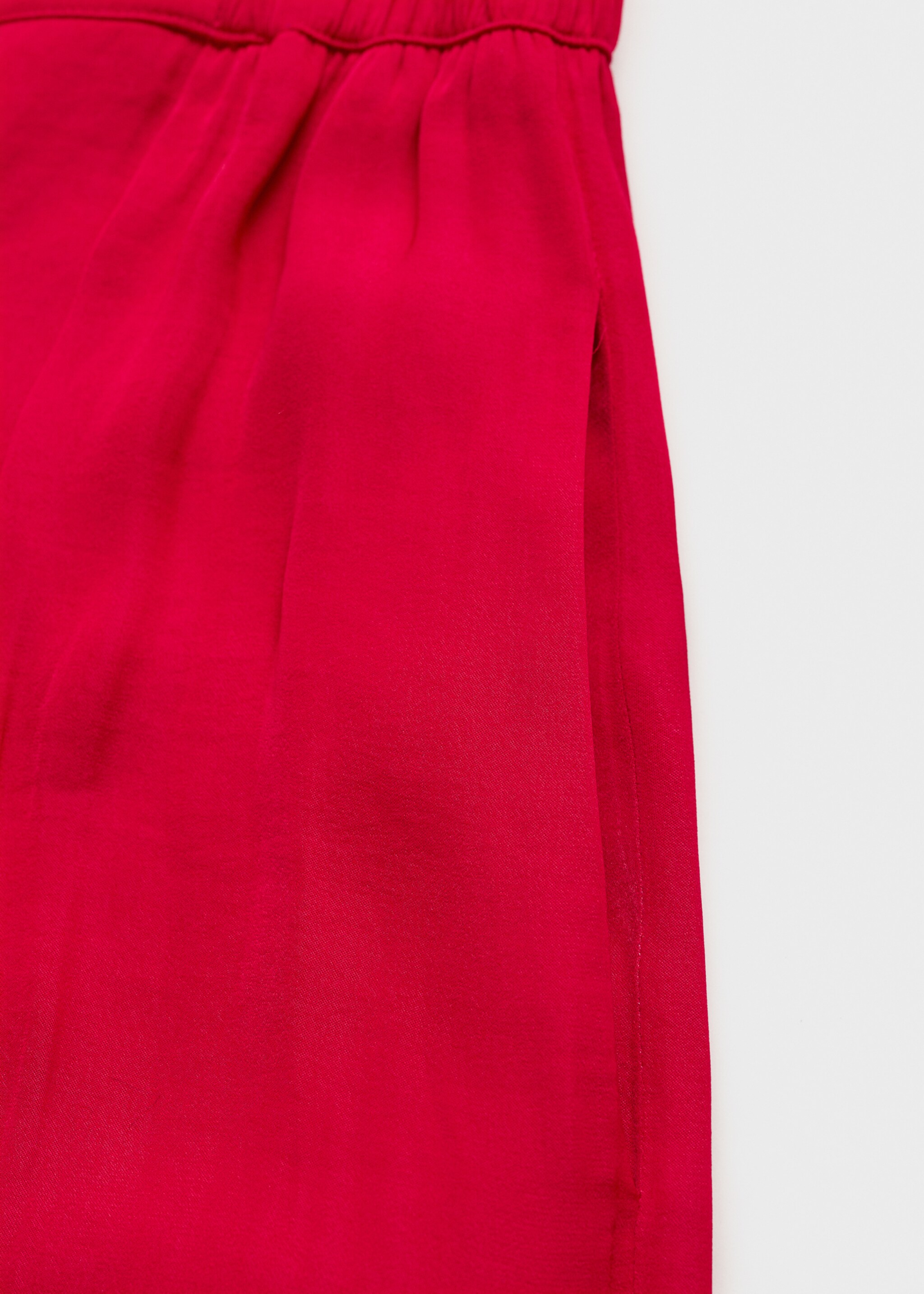 Fließende Palazzohose - Detail des Artikels 0, Erdbeerrot. Ref: 87050582-00.