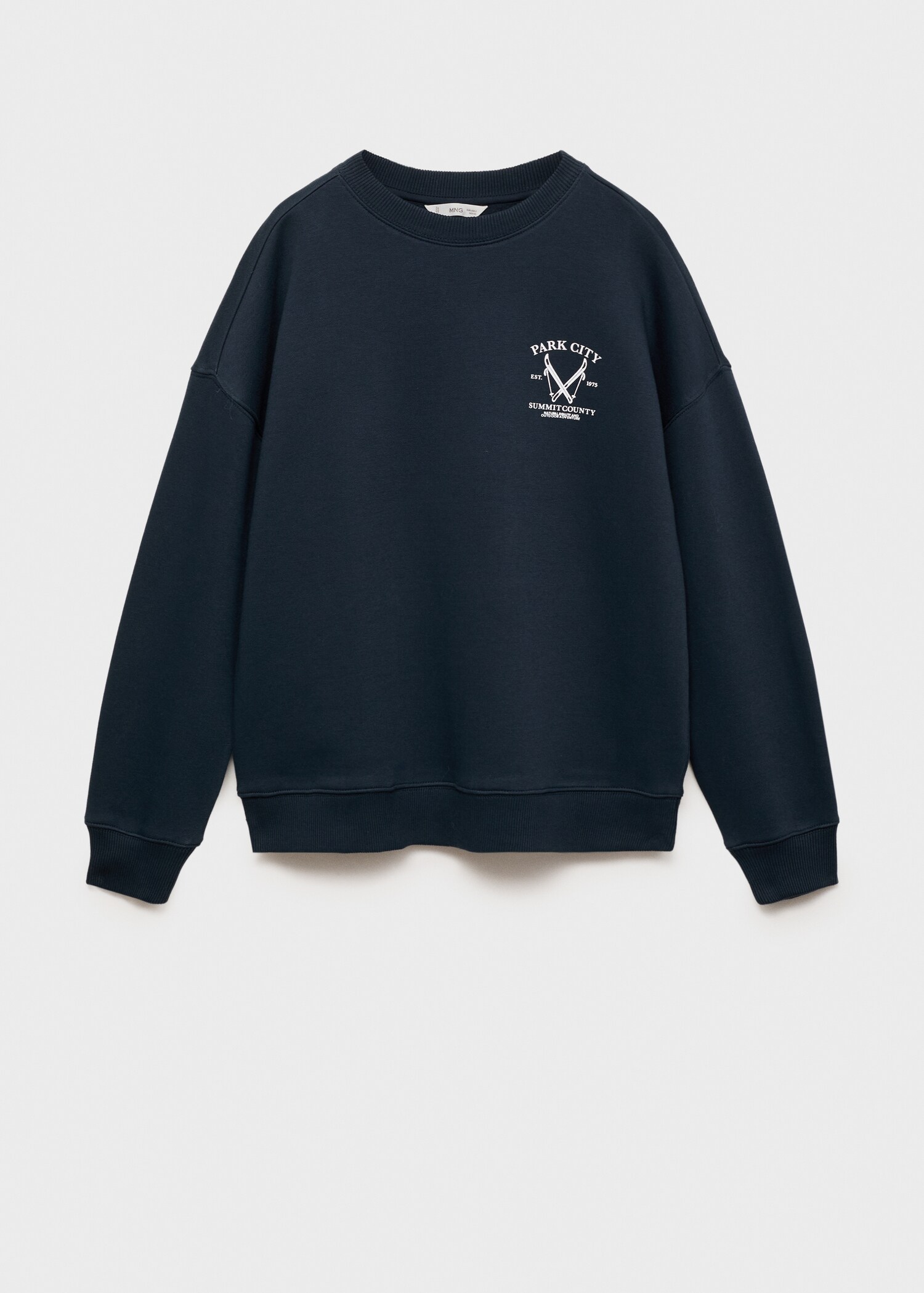 Sweat-shirt coton imprimé - Article sans modèle