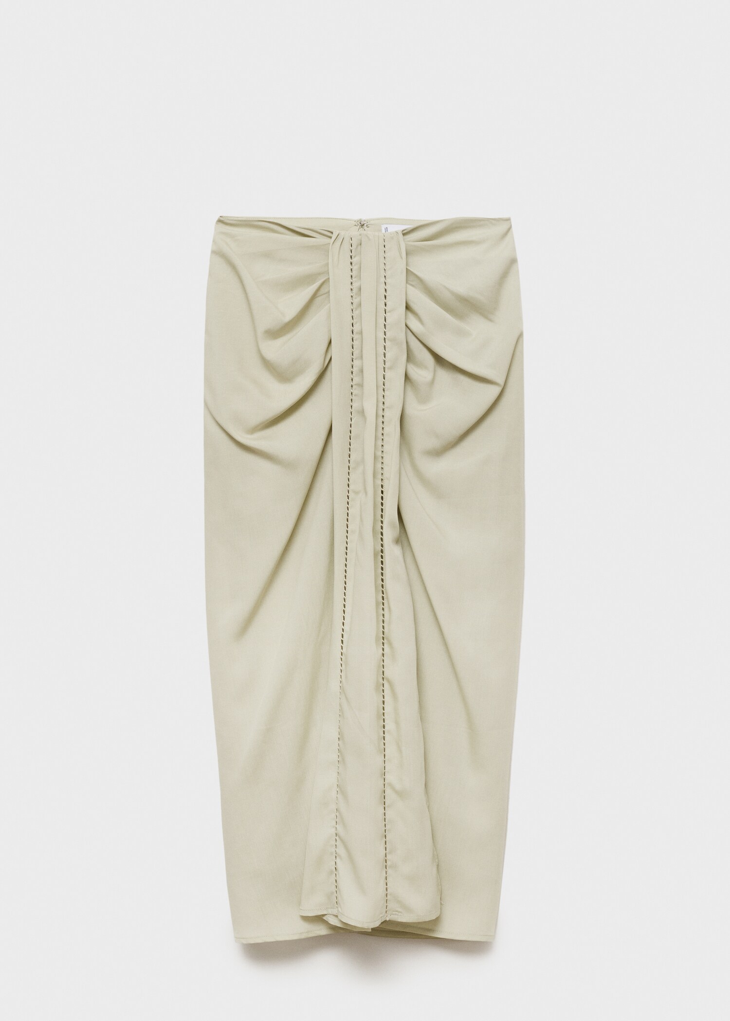 Drapiertes Midi-Kleid - Artikel ohne Model