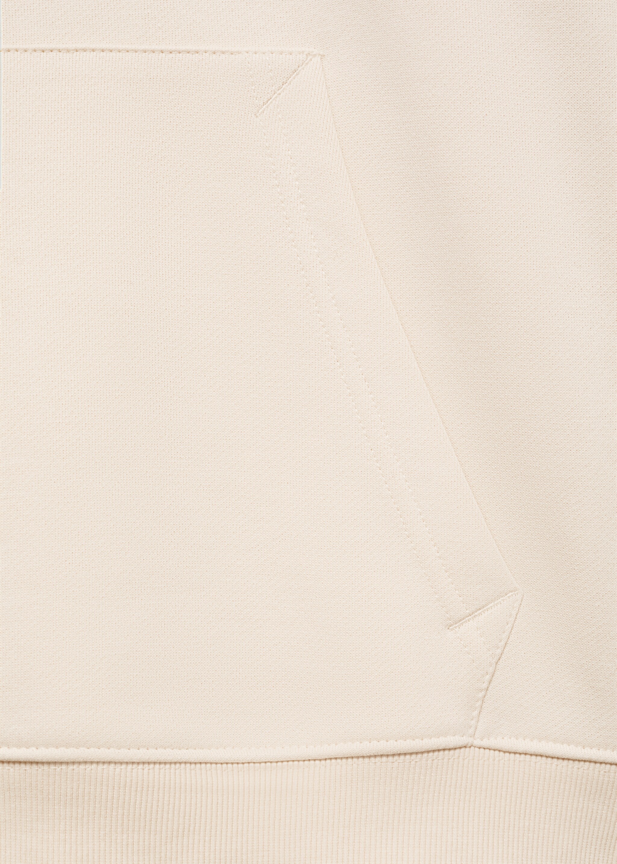 Pamučna sportska majica s kapuljačom - Detalji artikla 8, Svjetlosmeđa. Ref: 87050600-00.