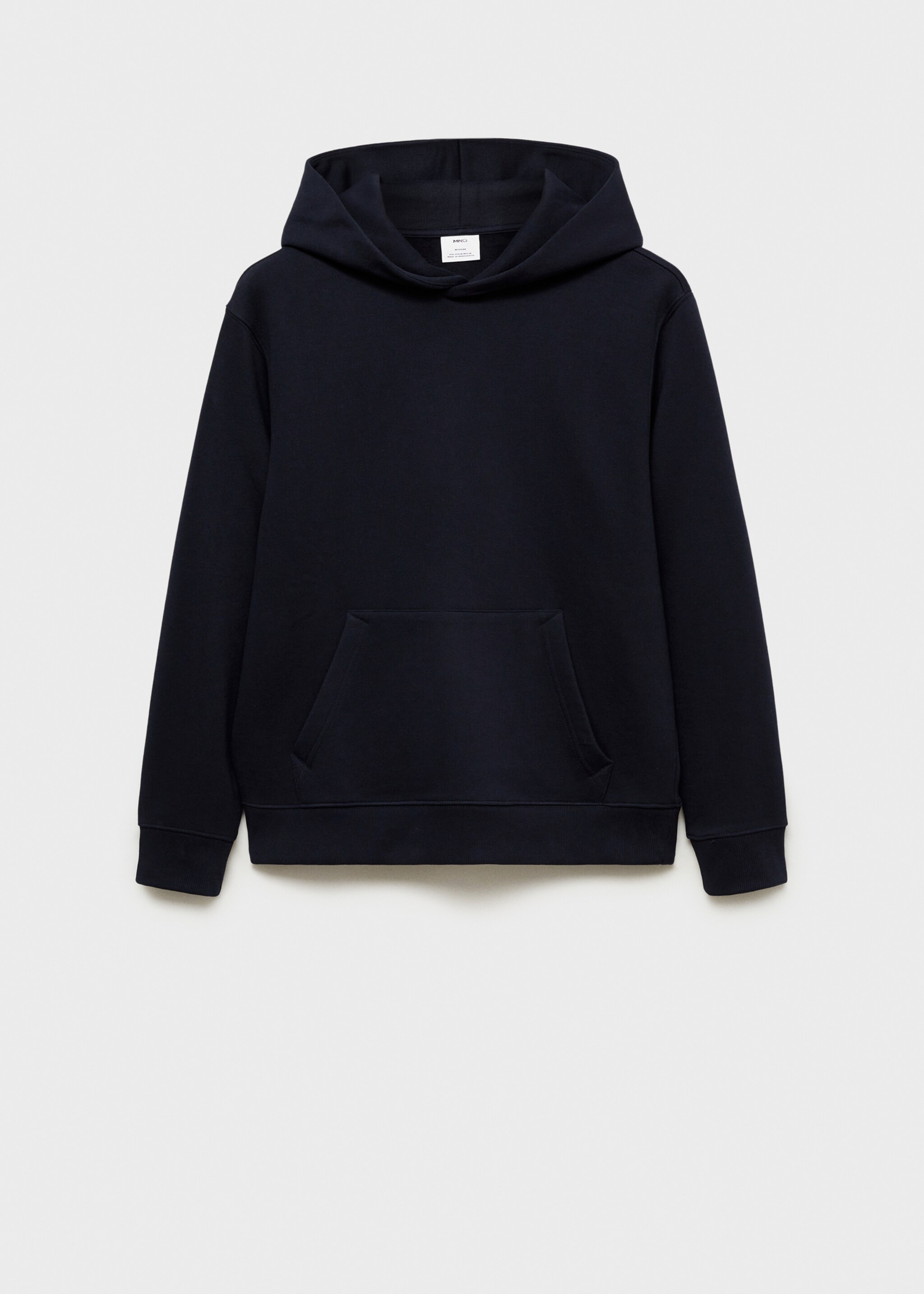 Hoodie cotton sweatshirt - Article without model, Dark Navy. Ref: 87050600-00.
