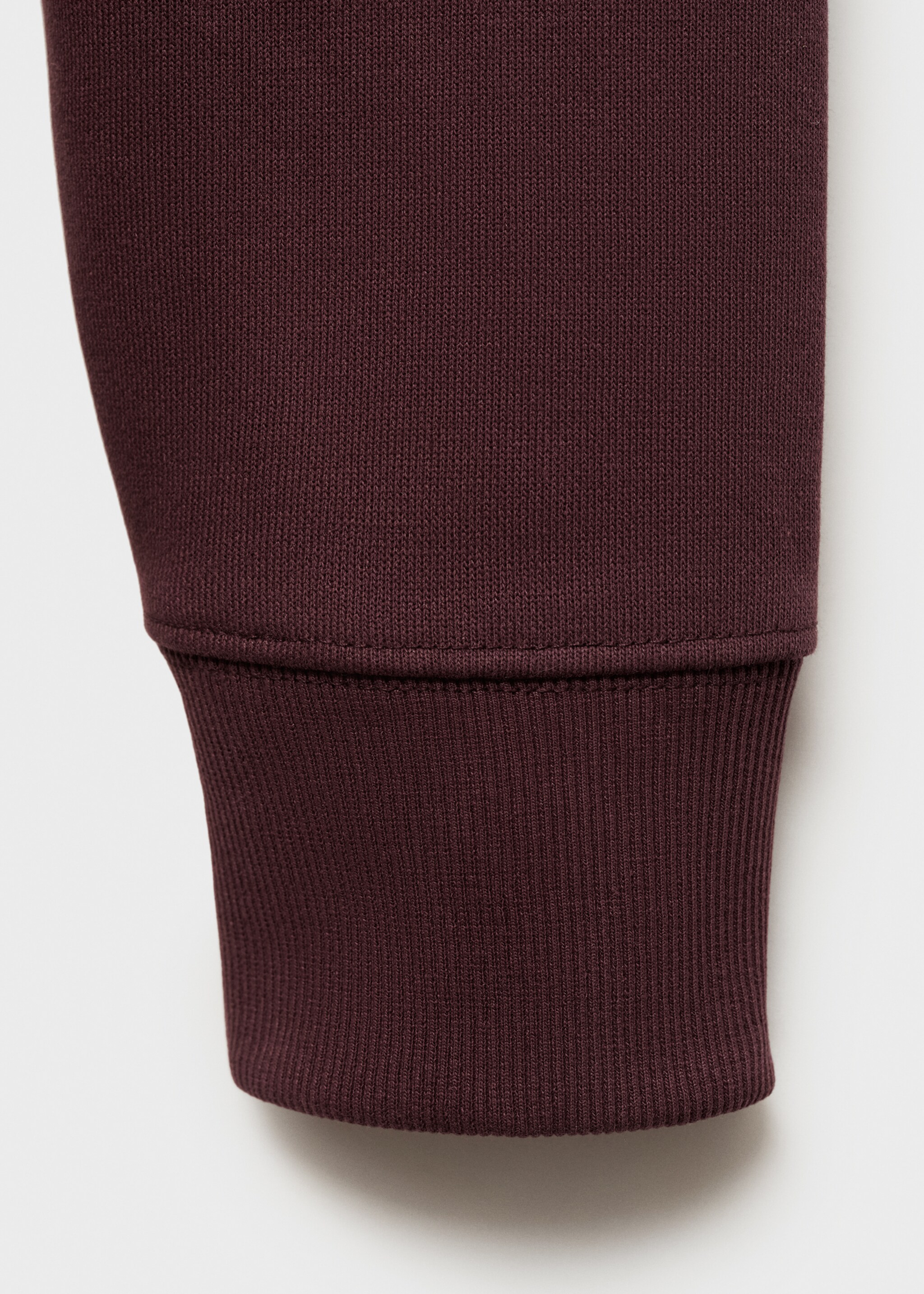 Baumwoll-Hoodie - Detail des Artikels 0, Bordeaux. Ref: 87050600-00.