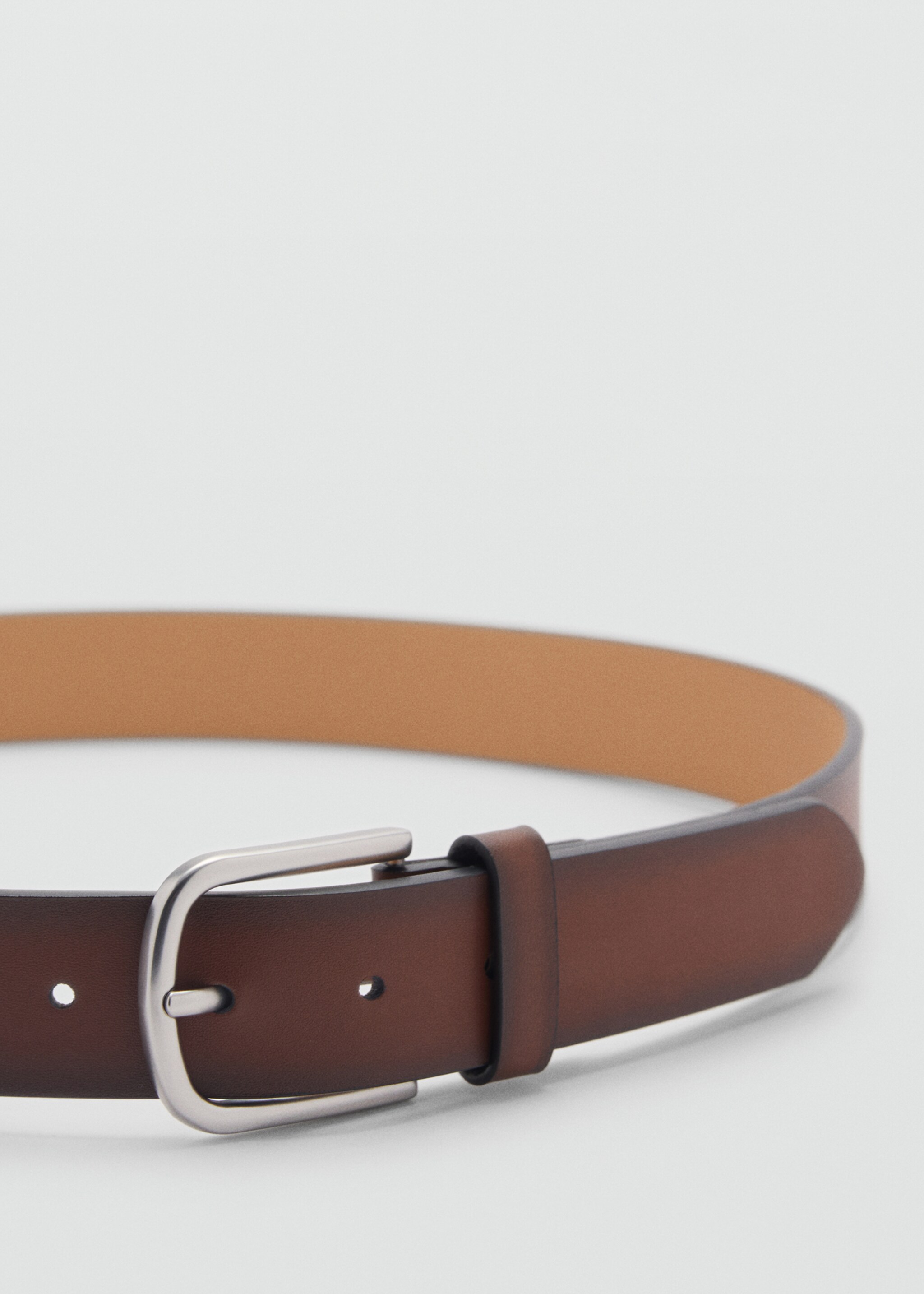 Degraded leather belt - Medium plane, Leather. Ref: 87050604-00.
