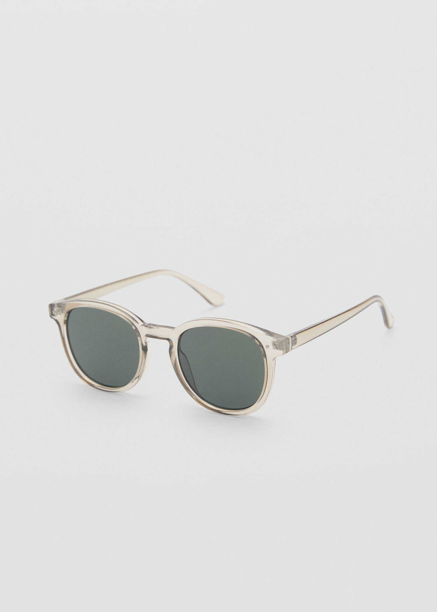 Sonnenbrille mit rundem Gestell - Mittlere Ansicht