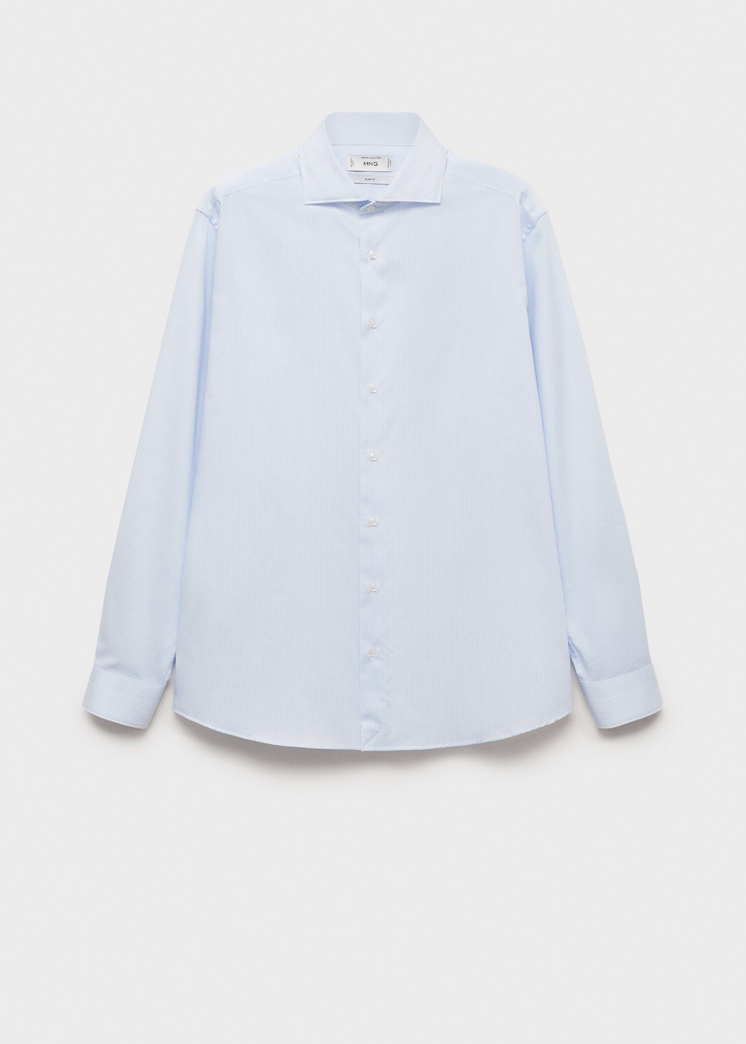 Slim fit thousand striped suit shirt - Article without model