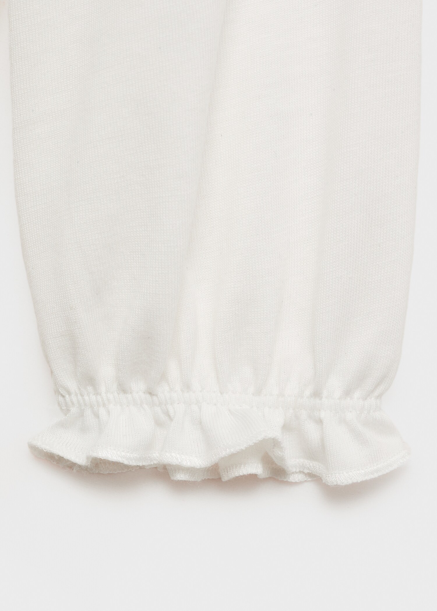 Tričko s kapsou potištěnou květy - Detail zboží 0