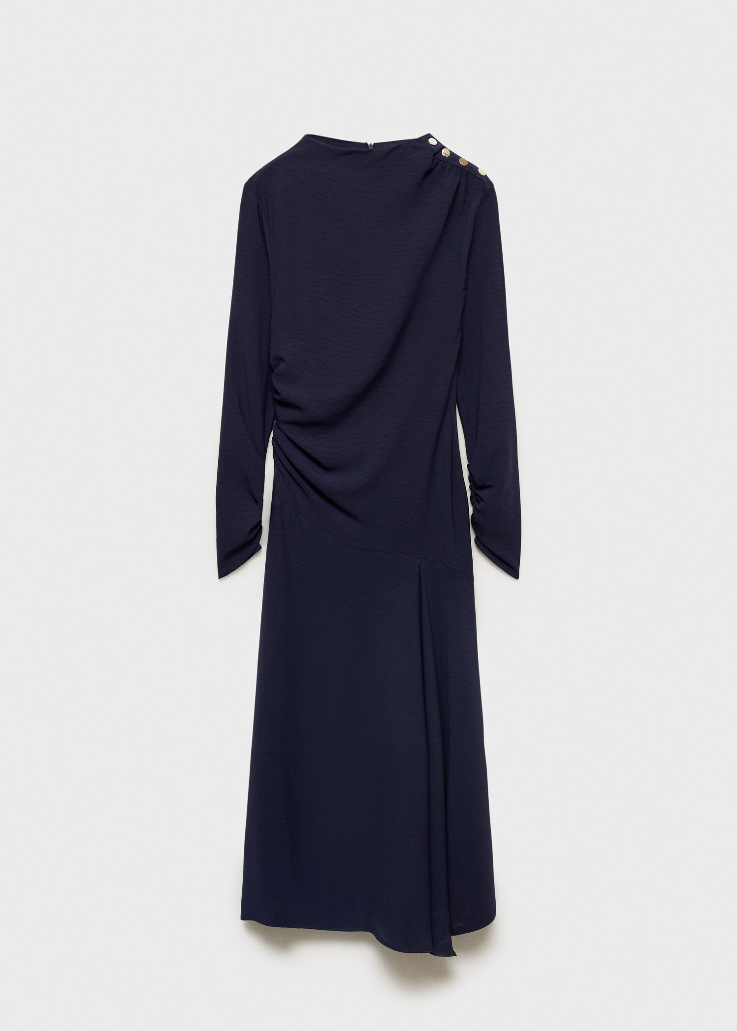 Asymmetrical pleated dress - Article without model