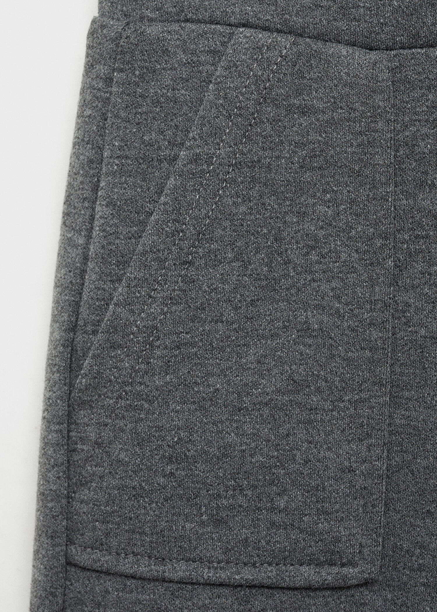 Straight knitted trousers - Details of the article 8