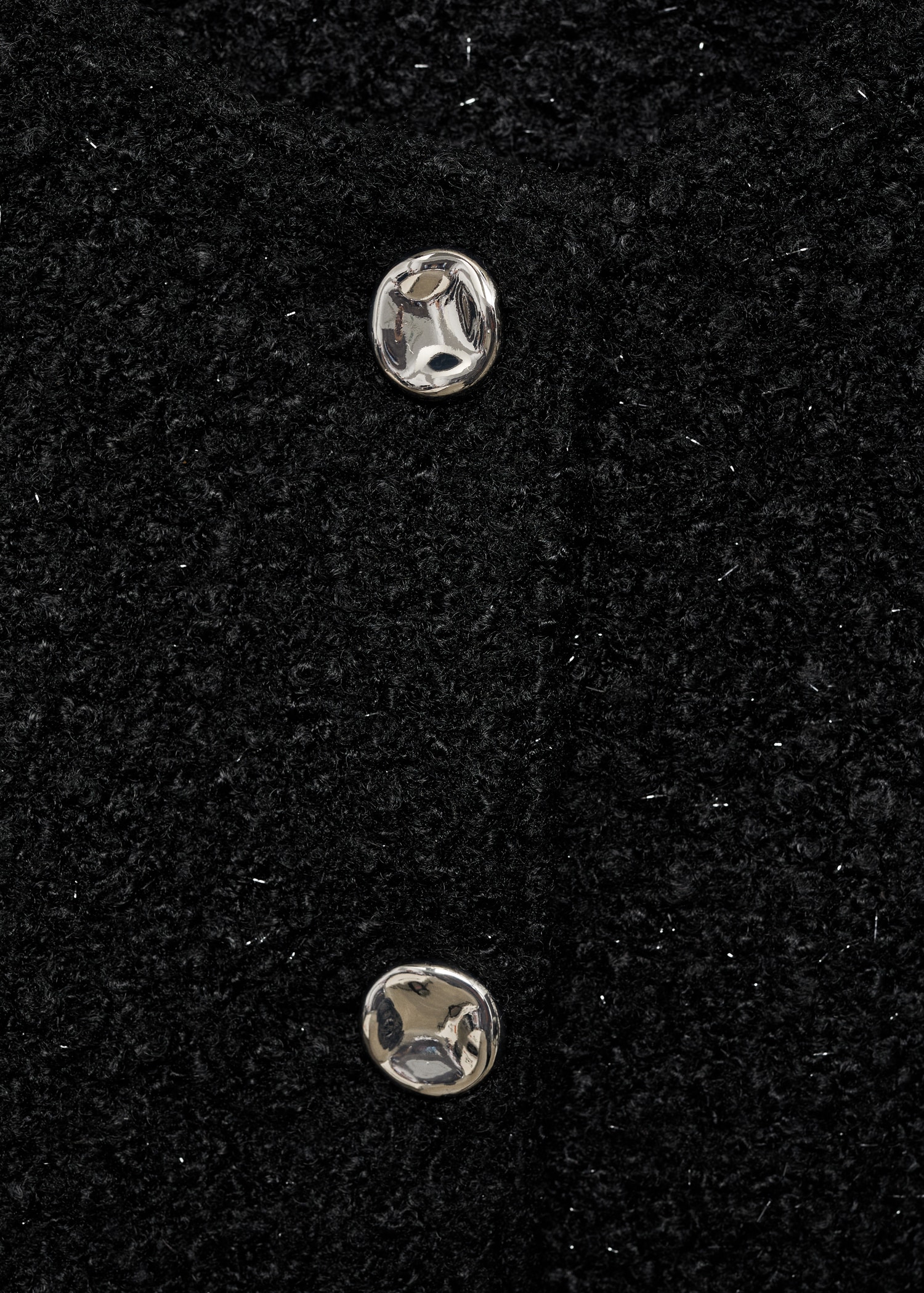 Bouclé-Jacke mit Glitzer-Finish - Detail des Artikels 8