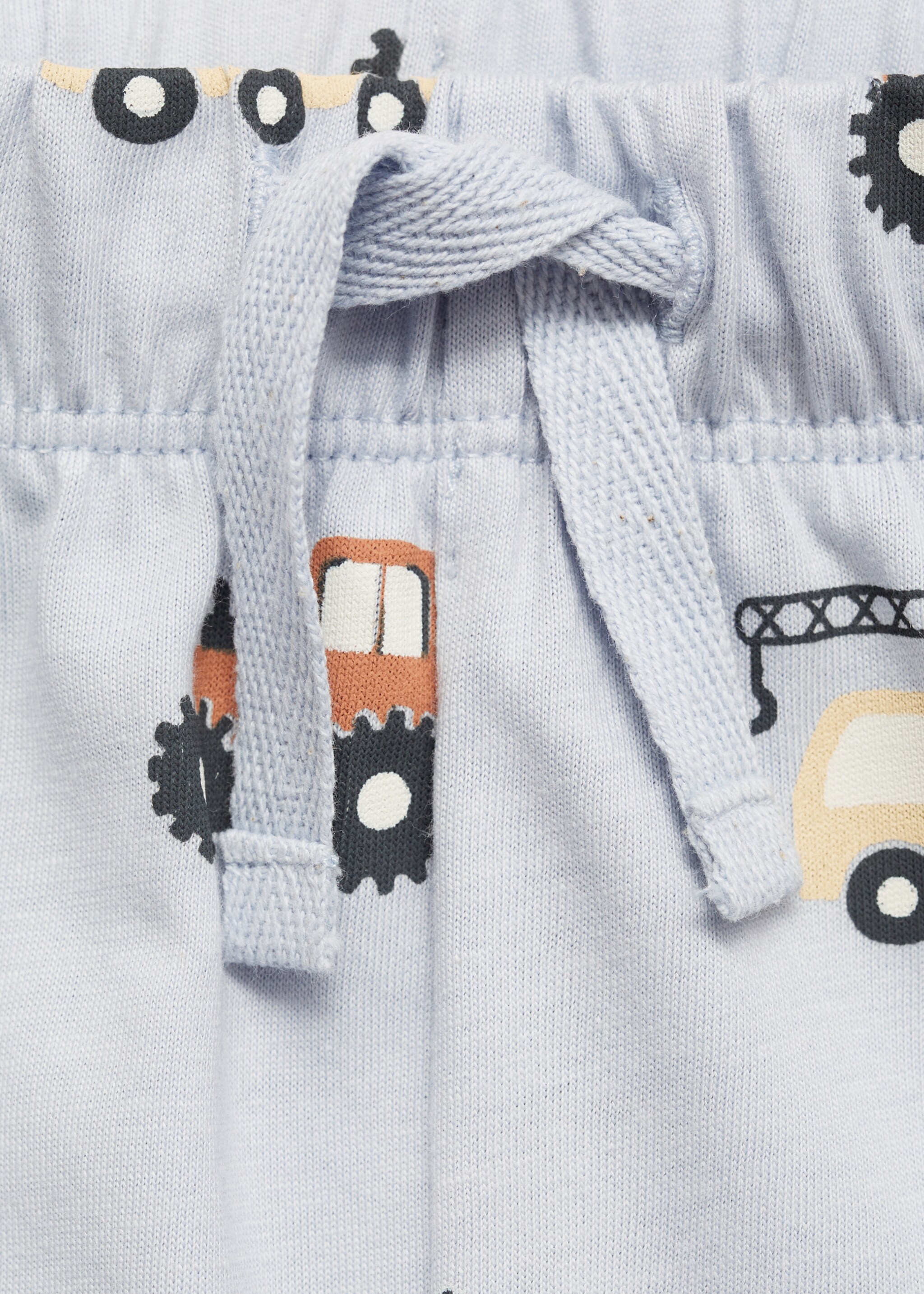 Printed pyjamas - Details of the article 8, Sky Blue. Ref: 87050629-00.